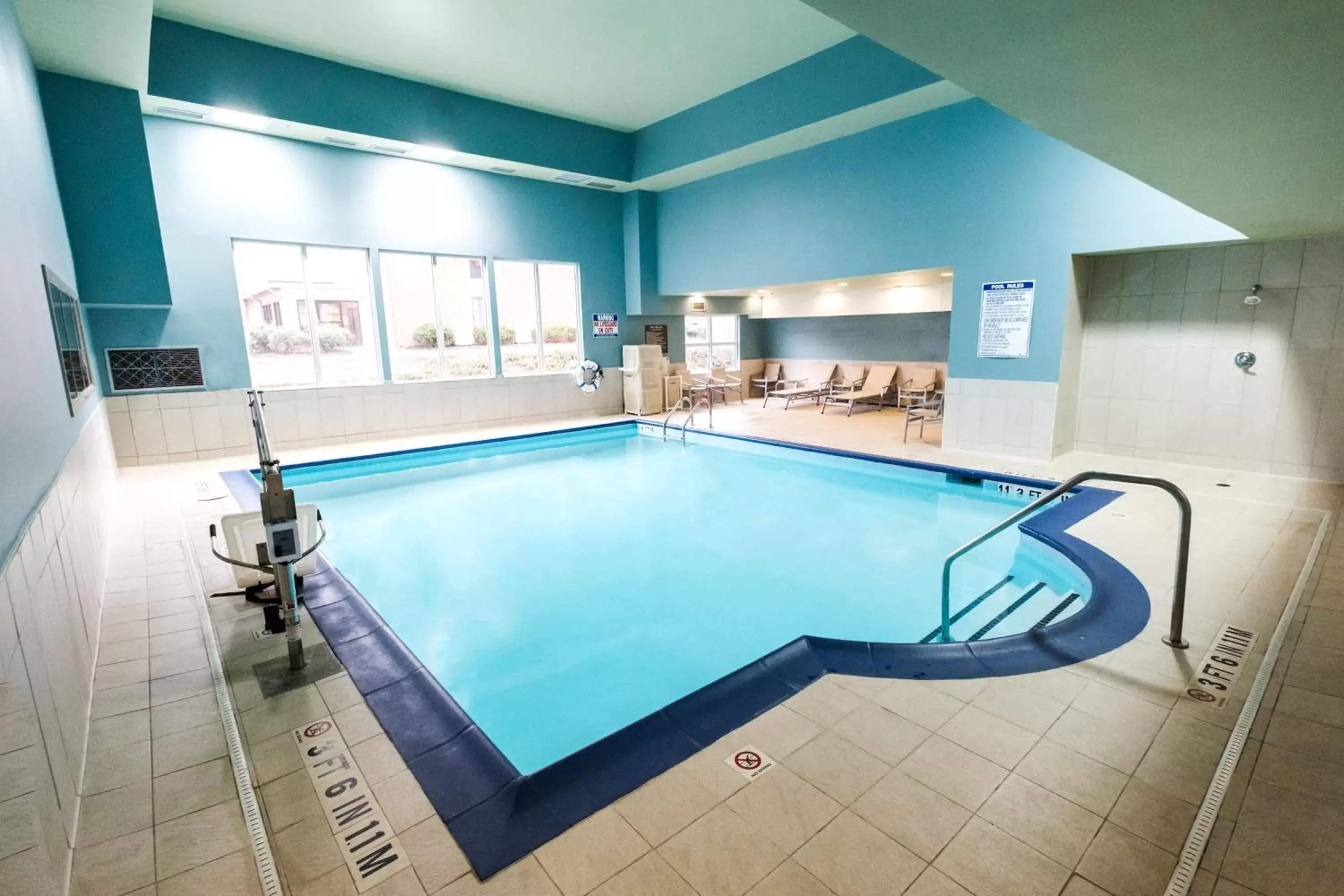 Swimming Pool in Holiday Inn Express Alpharetta - Roswell, an IHG Hotel