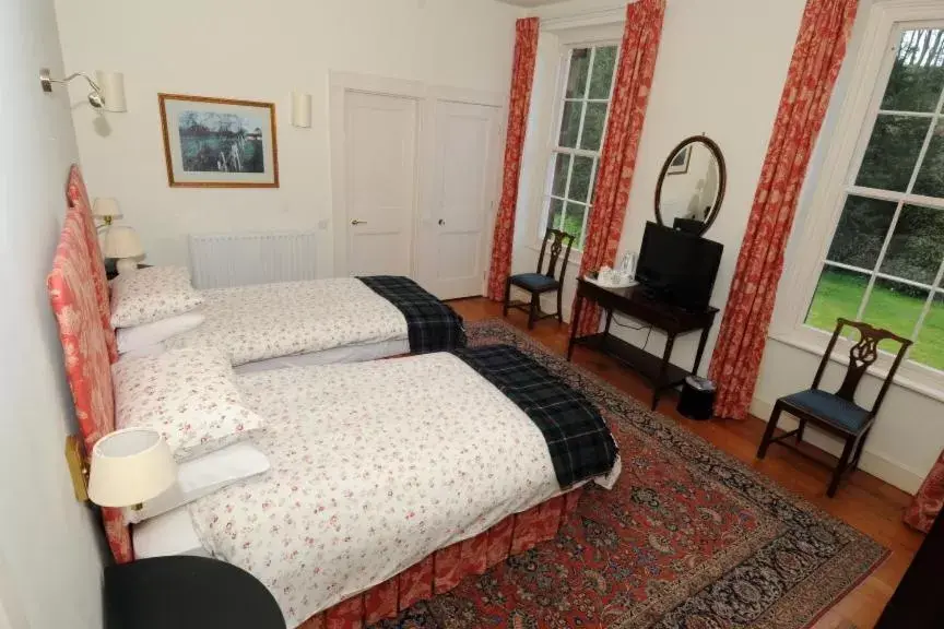 Bed in Warwick Hall