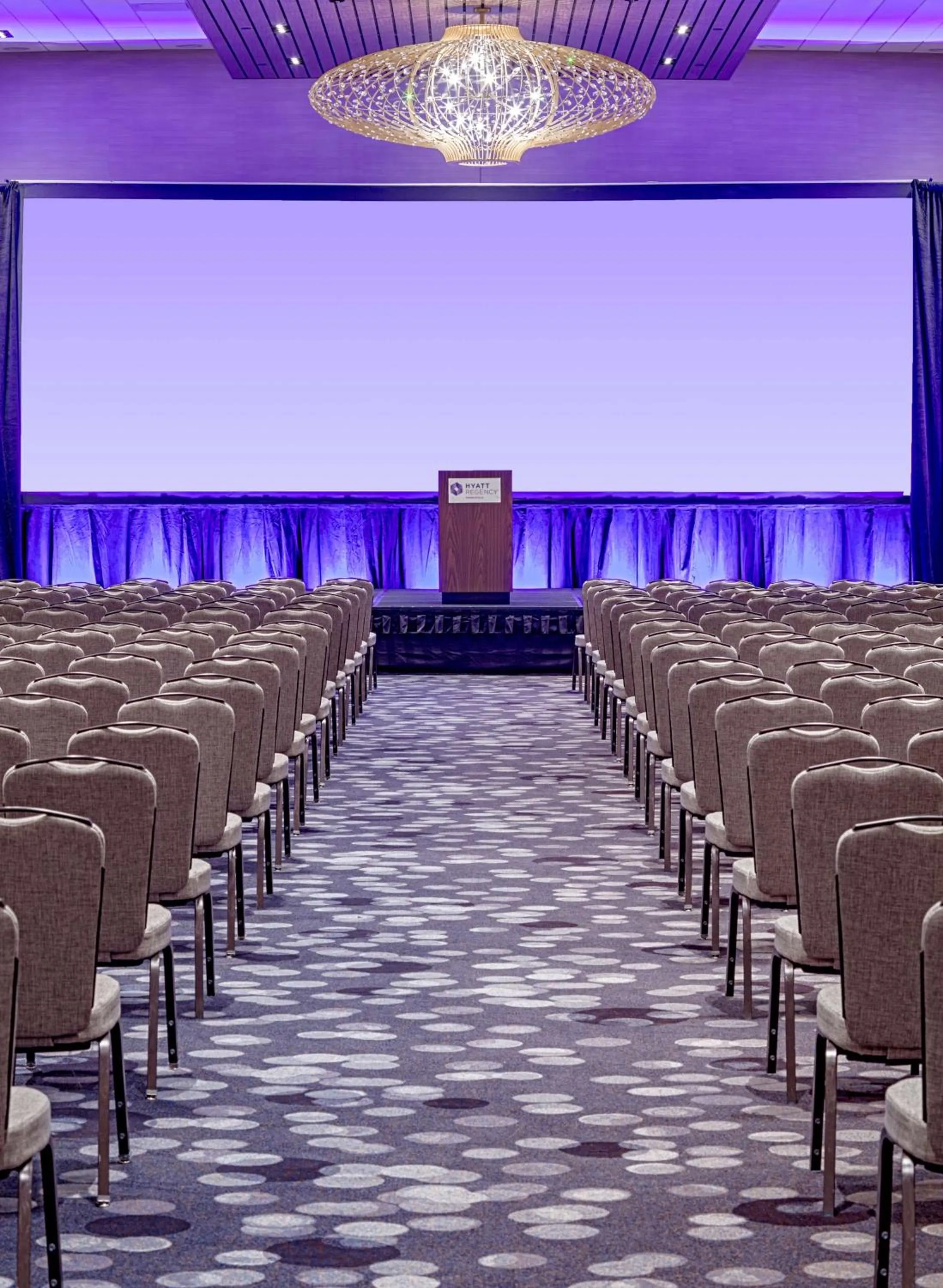 On site in Hyatt Regency Minneapolis