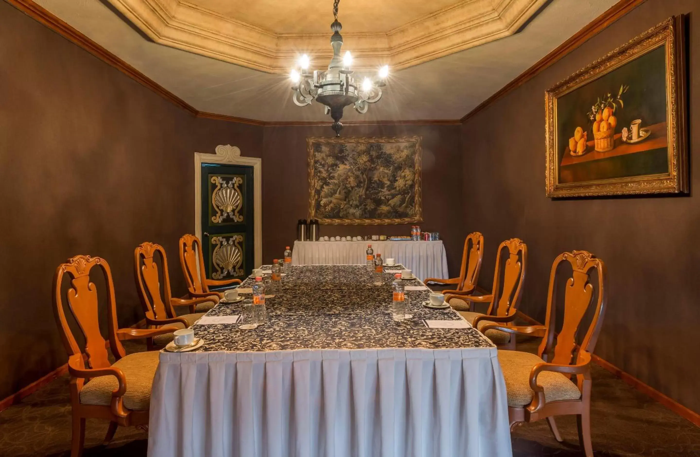 Meeting/conference room, Restaurant/Places to Eat in Quinta Real Aguascalientes