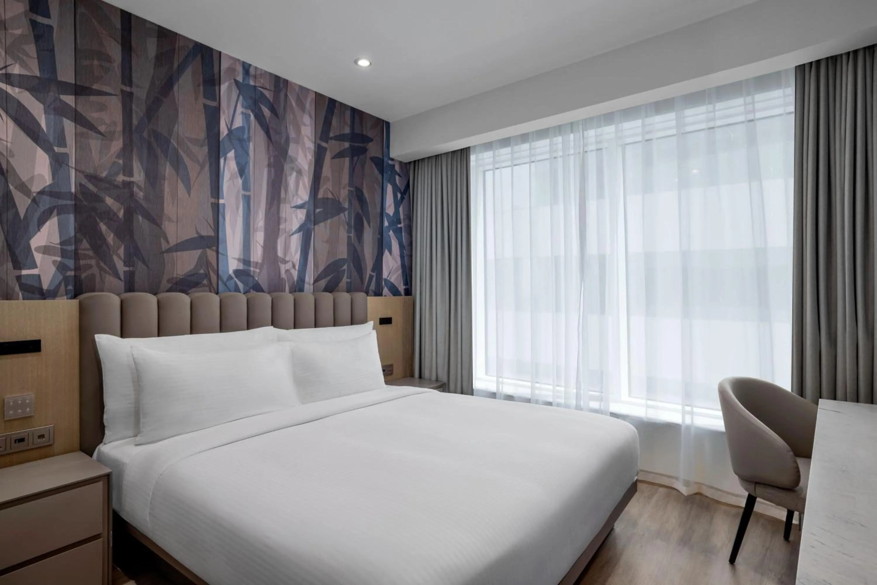 Bedroom, Bed in Residence Inn by Marriott Sheikh Zayed Road, Dubai