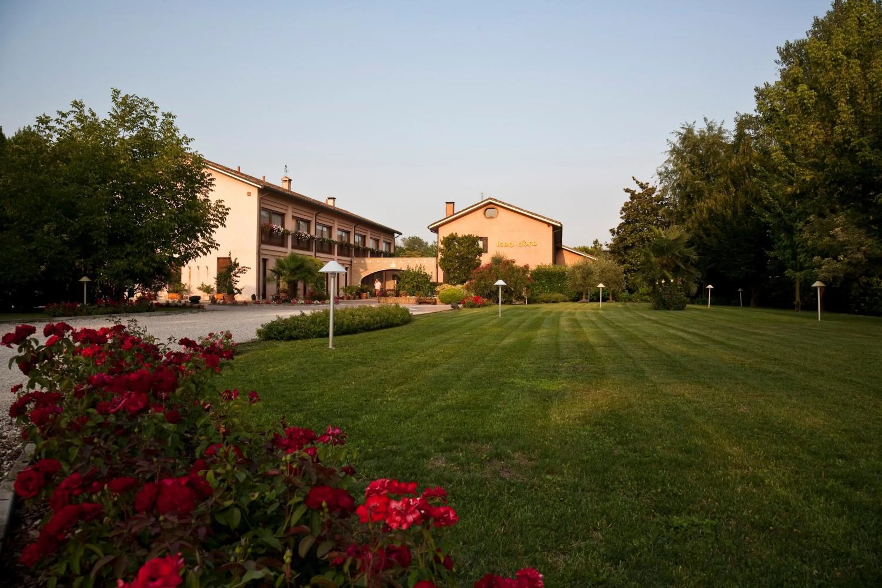 Garden in Relais Leon d'Oro