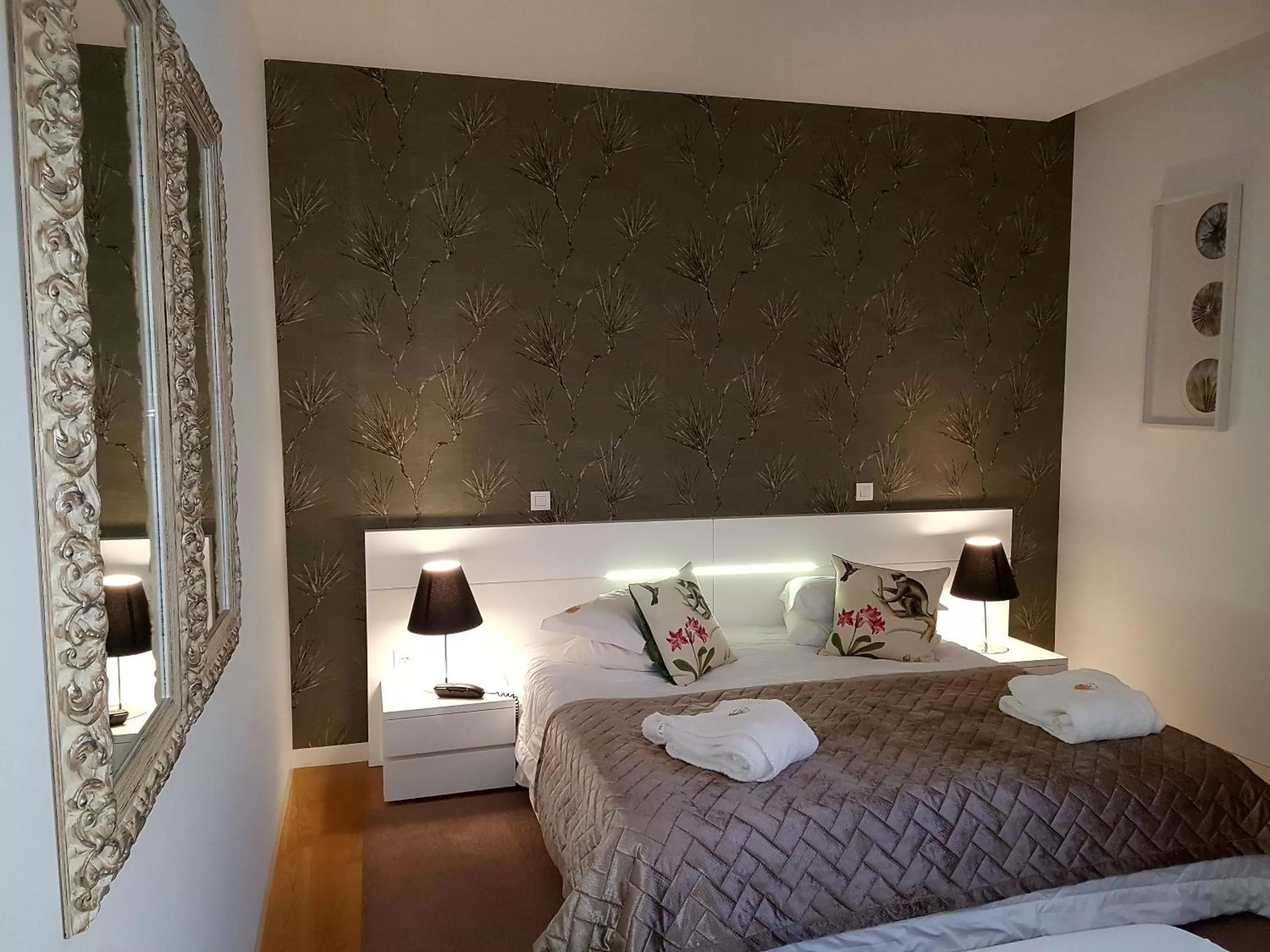 Bed in Hotel Rural Quinta das Quintães