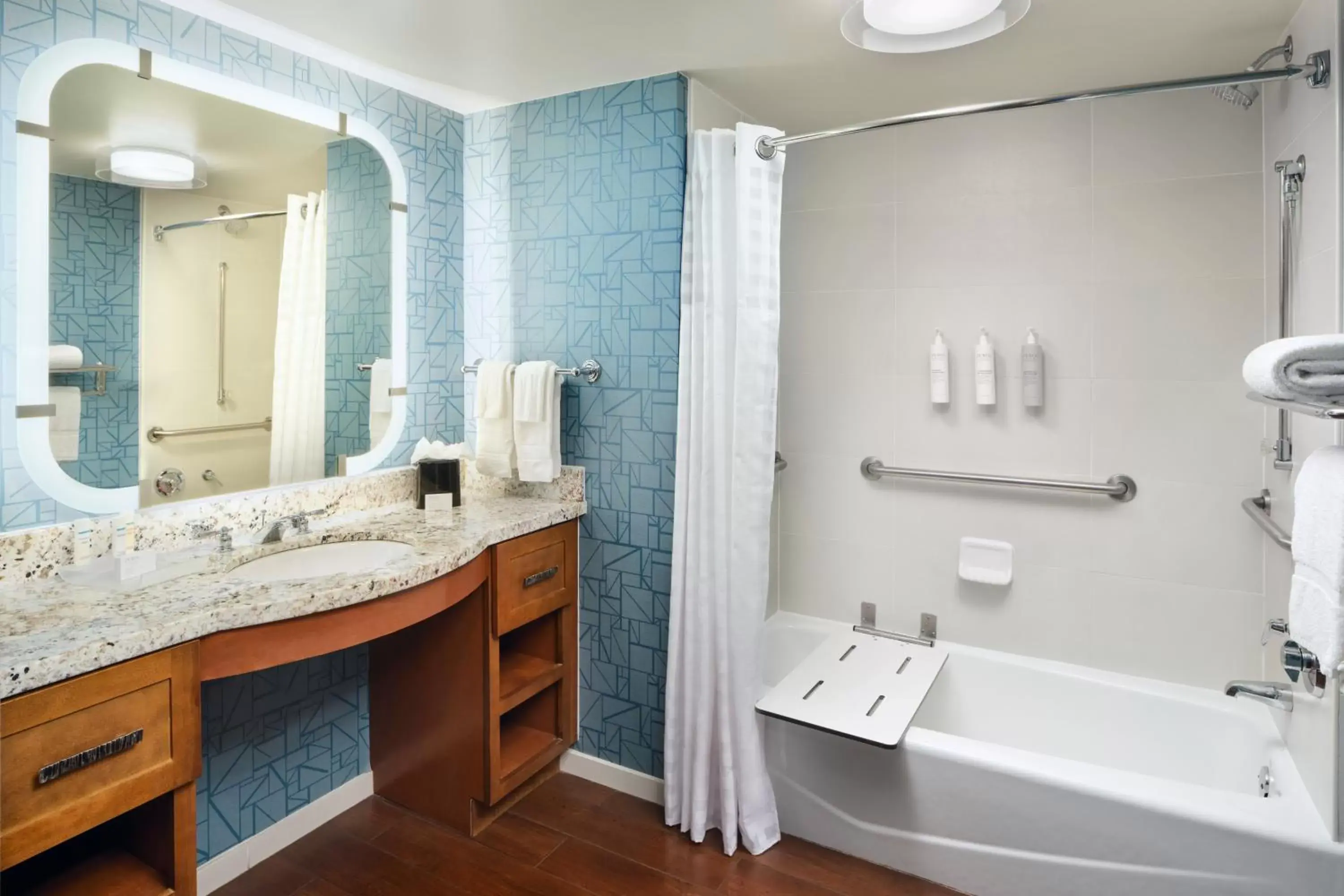 Bathroom in Homewood Suites Atlanta Midtown