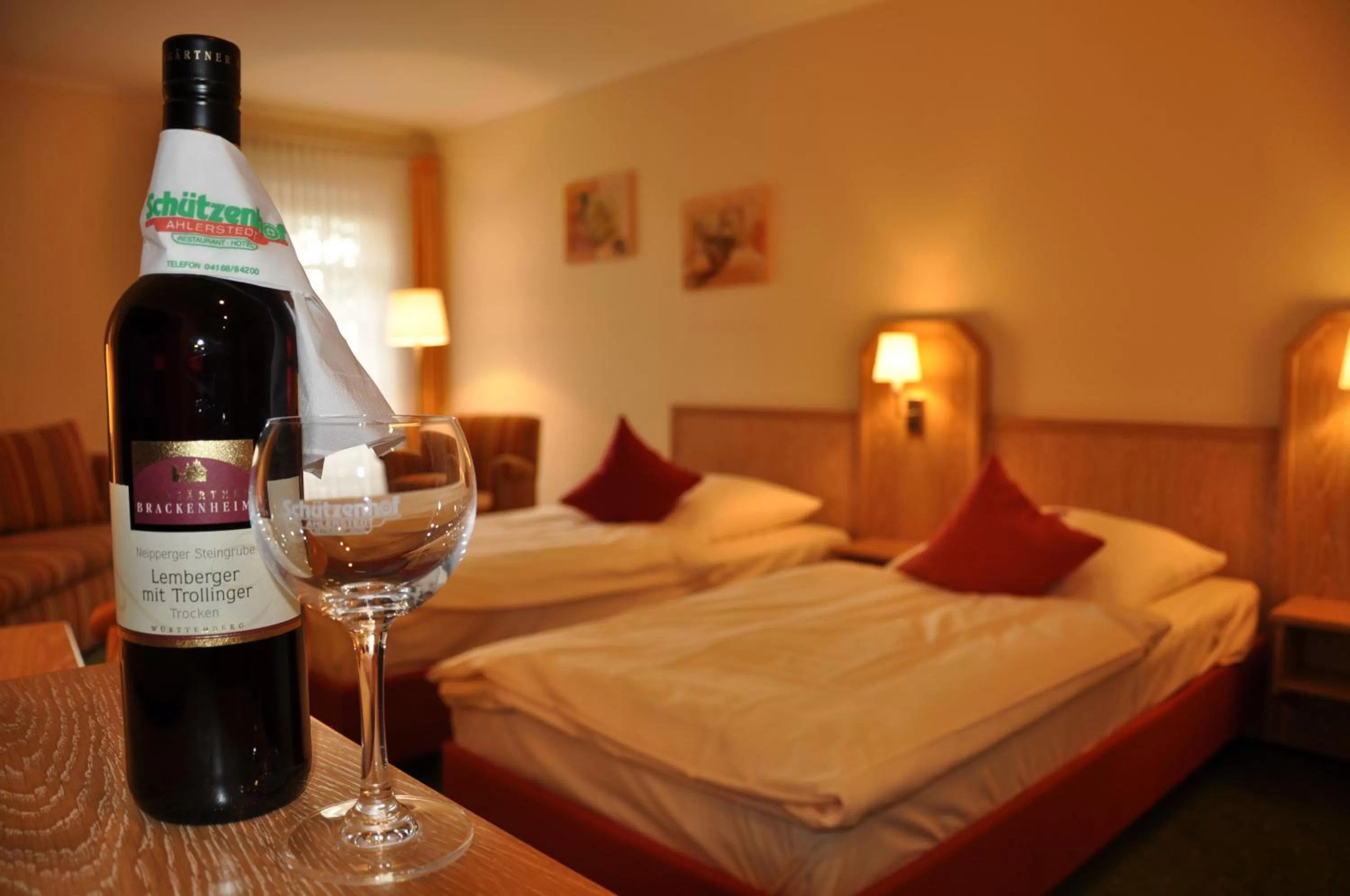 Bedroom, Bed in Schützenhof Ahlerstedt