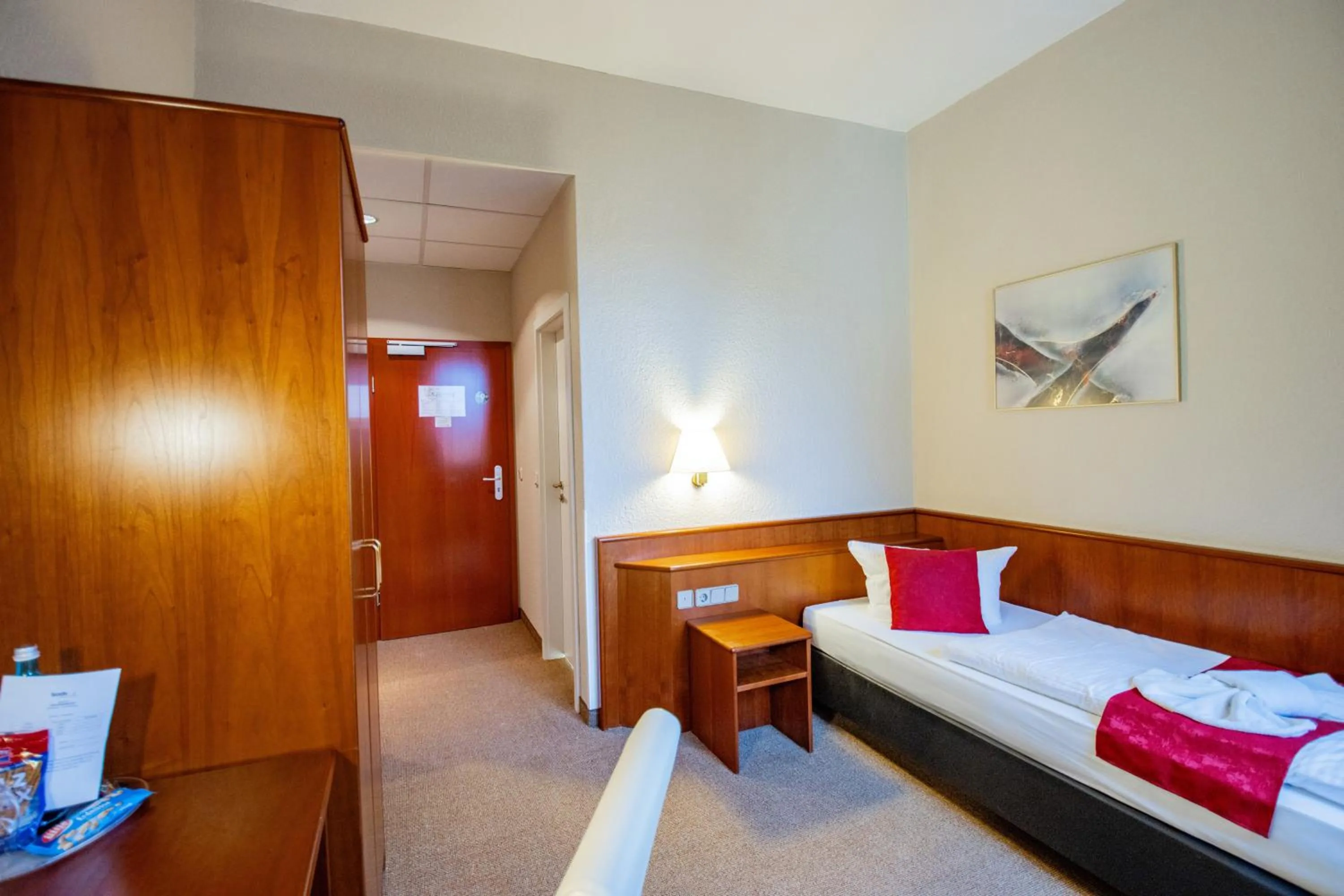 Photo of the whole room, Bed in Seehotel Brandenburg an der Havel