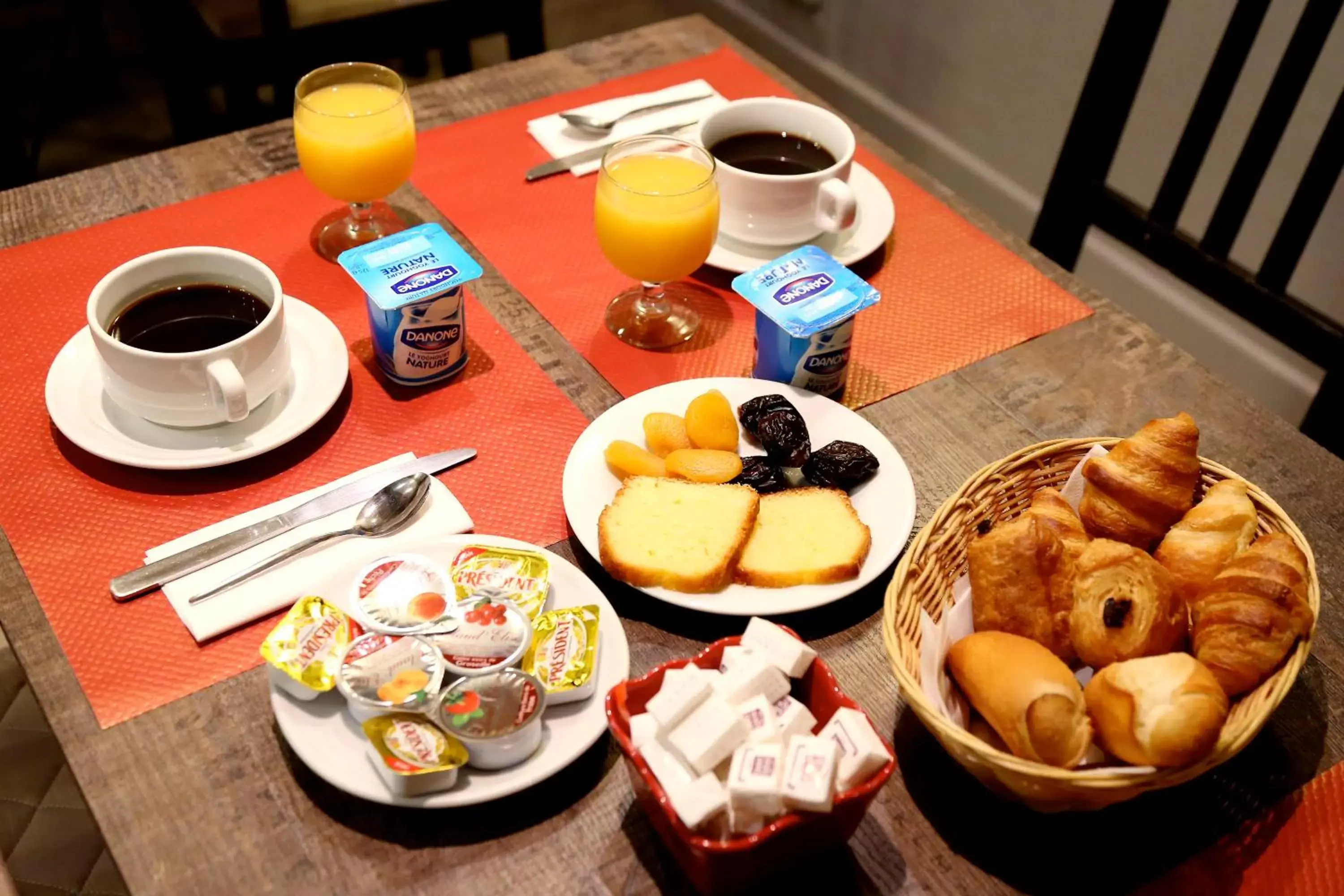 Buffet breakfast, Breakfast in Hotel Paris Villette