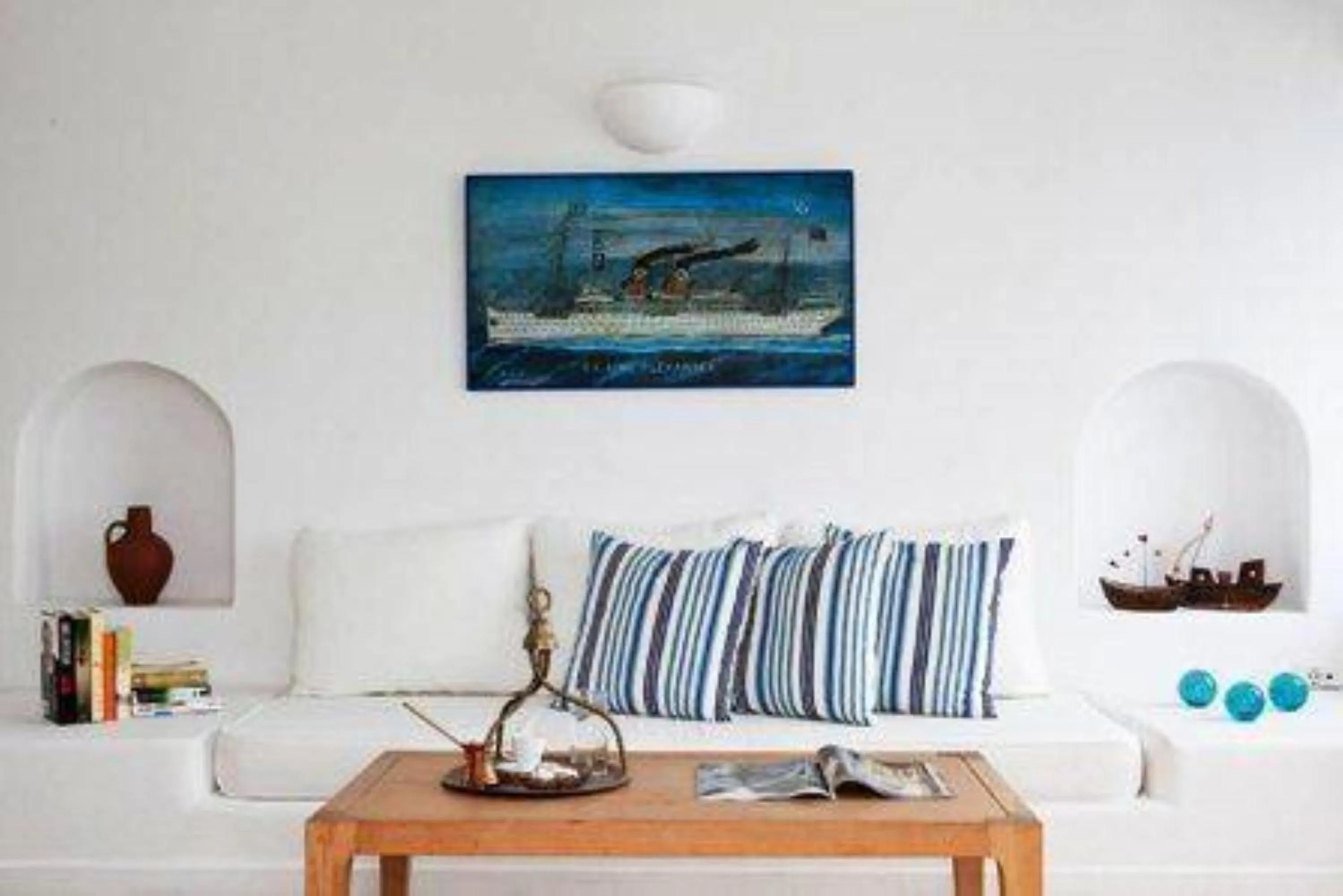 Seating area in Aria Suites & Villas