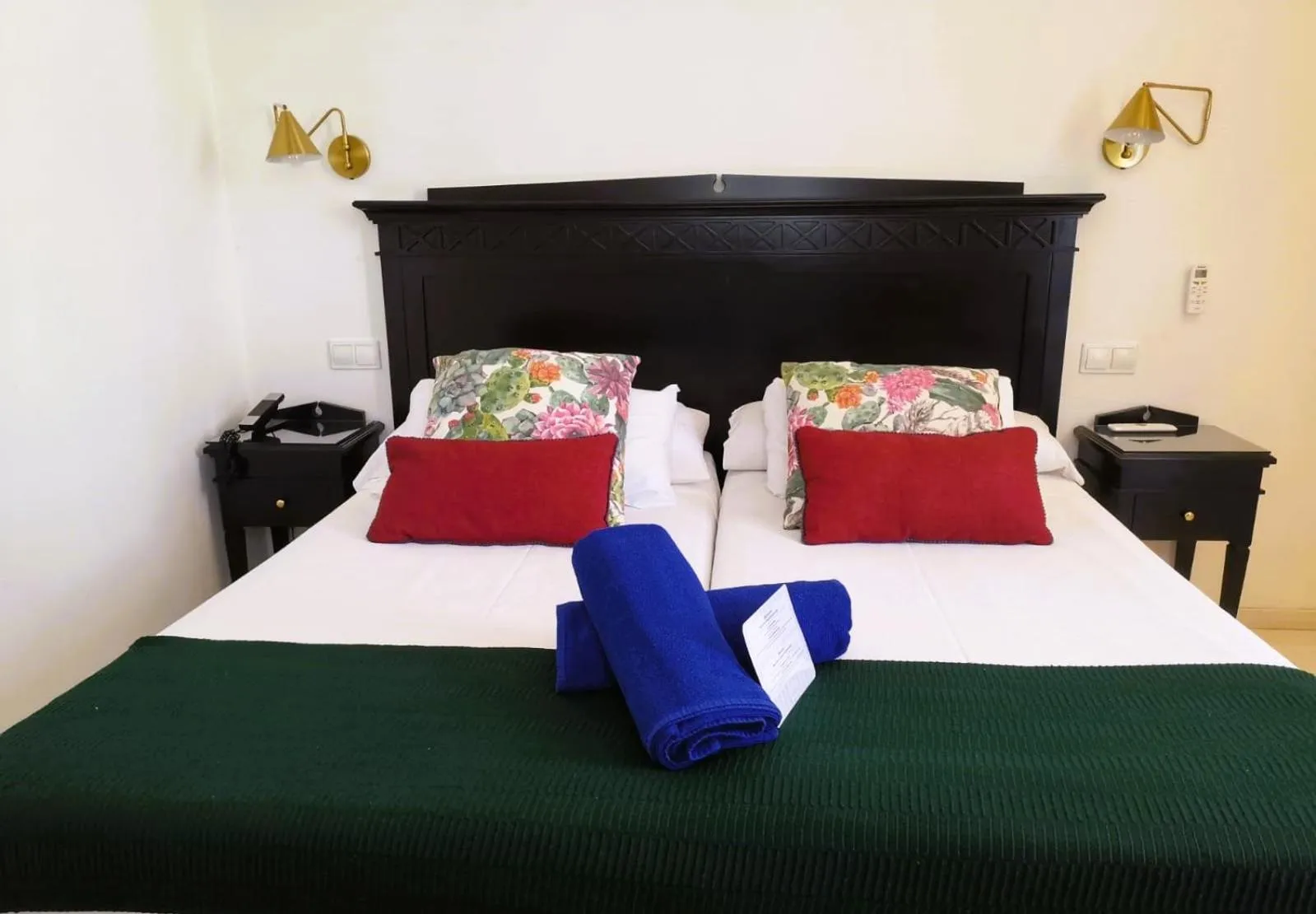 Bed in Hotel Ciutat Jardi