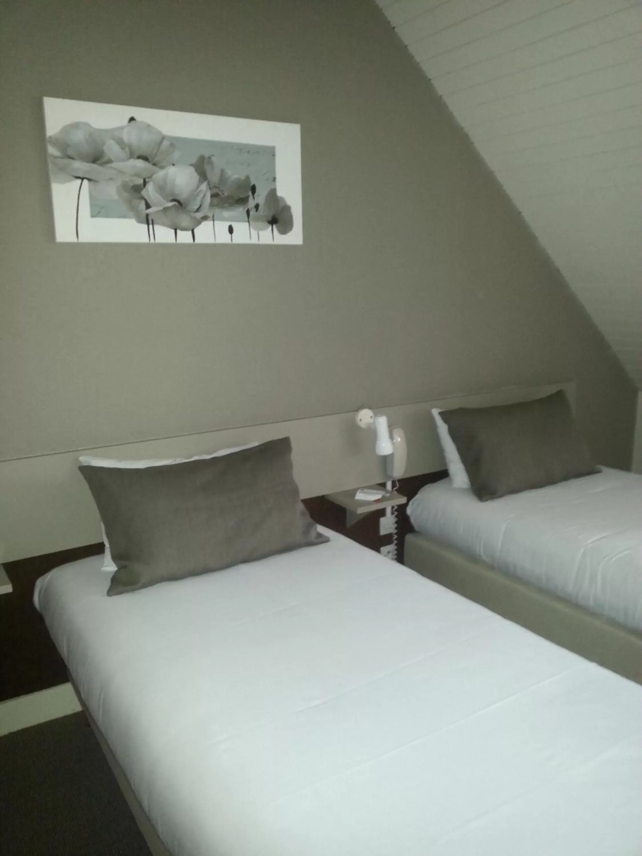 Photo of the whole room, Bed in Tourhotel Blois