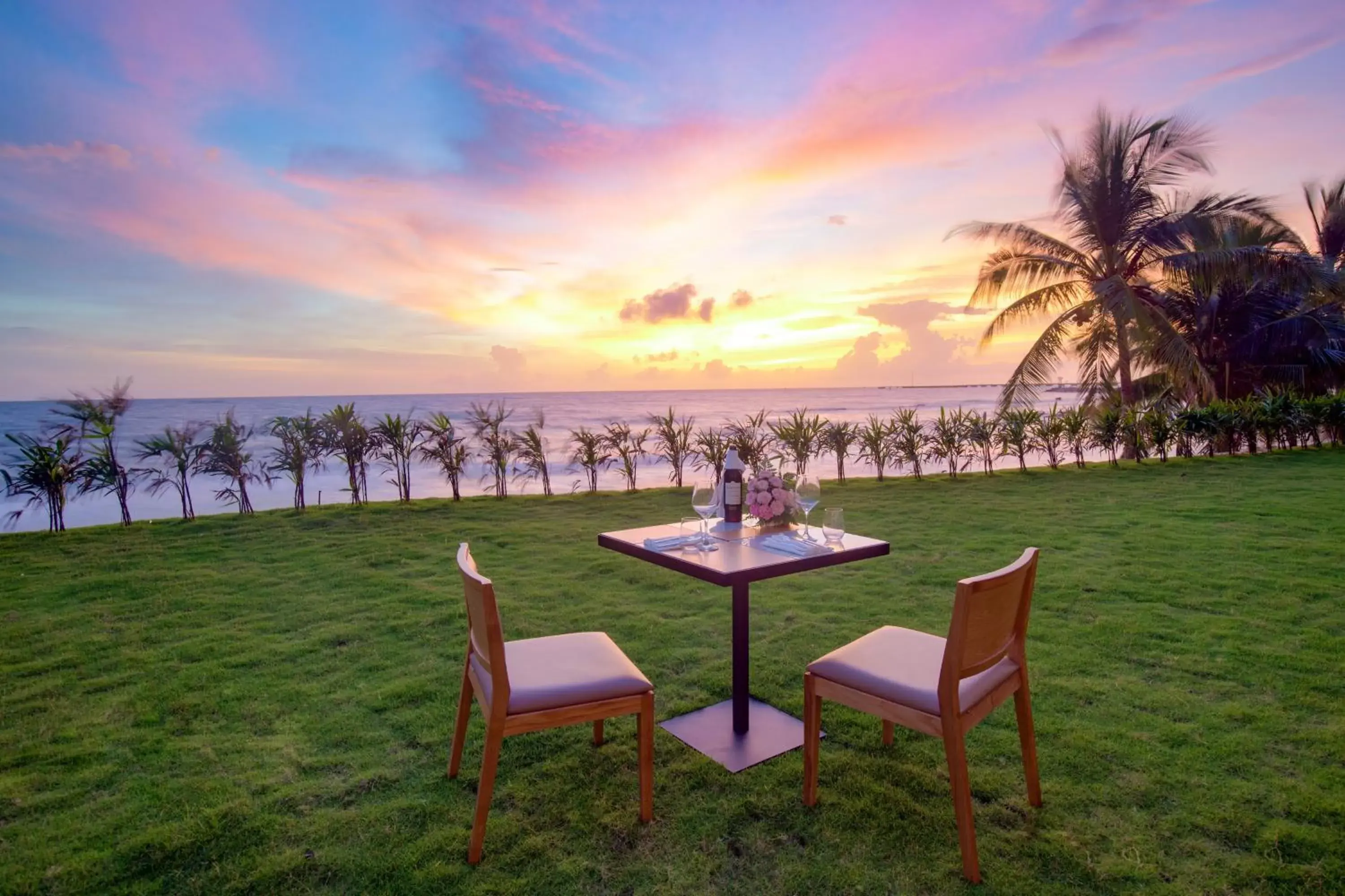 Inner courtyard view in Seashells Phu Quoc Hotel & Spa