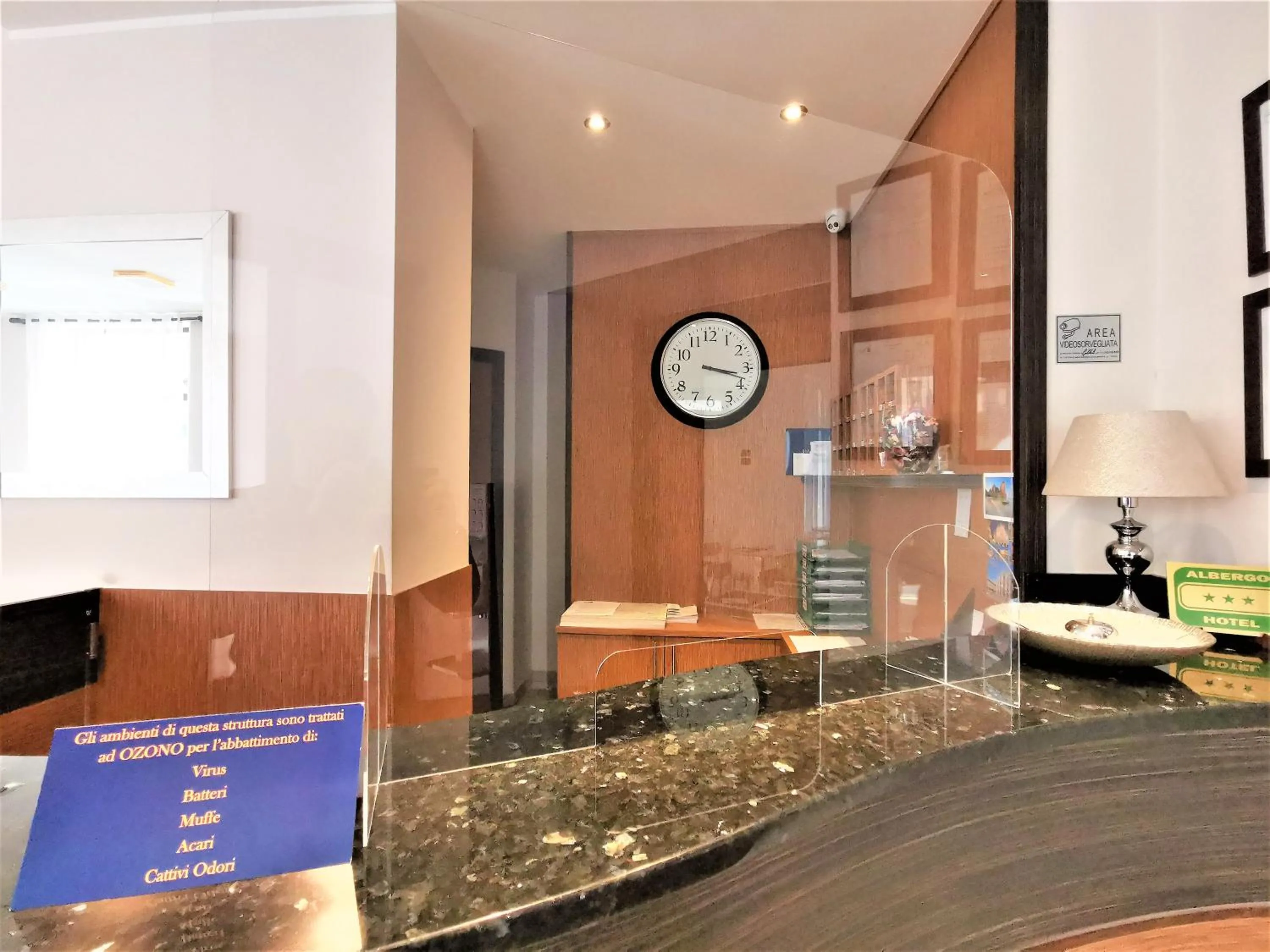 Lobby or reception in Hotel Venini