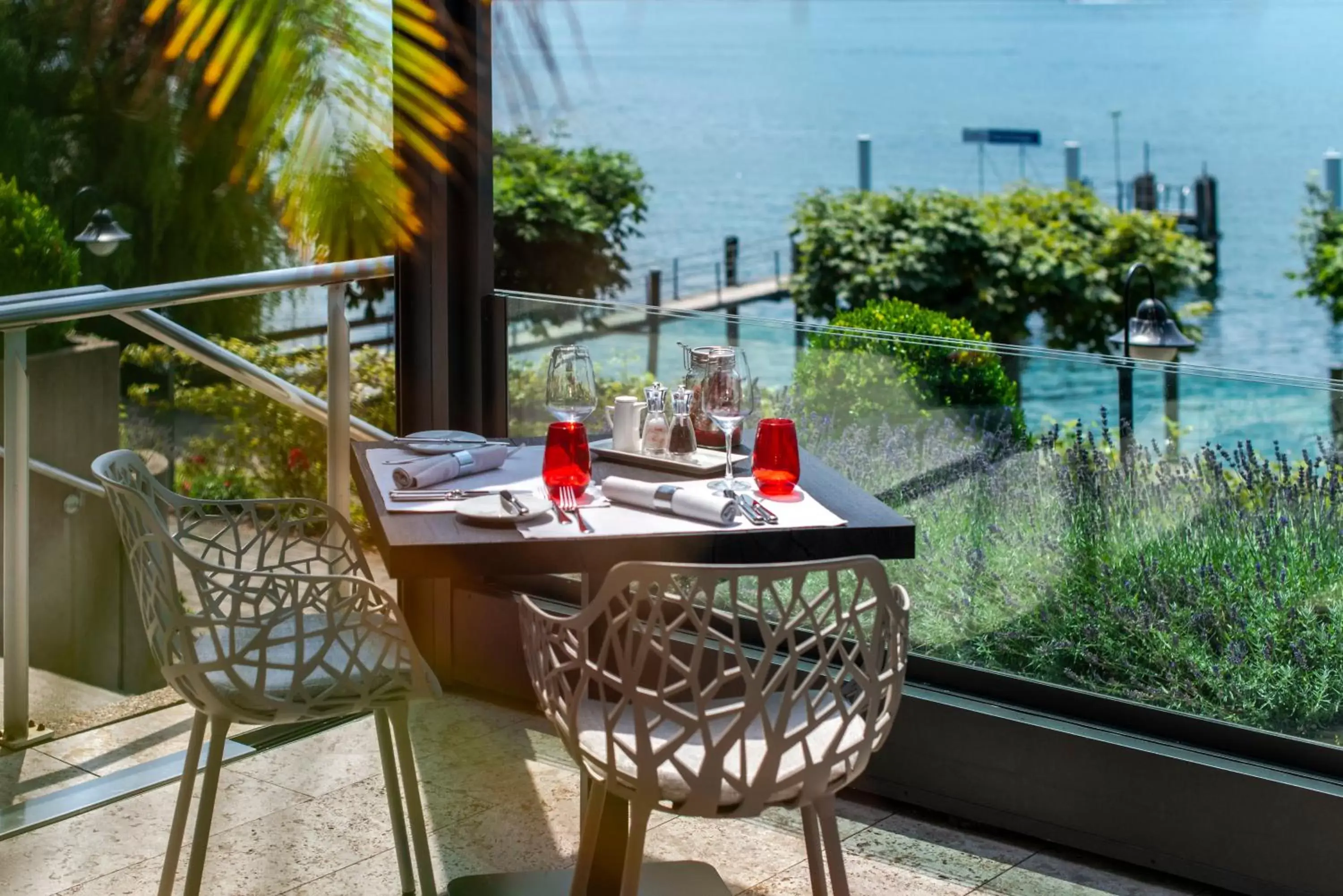 Restaurant/places to eat in HERMITAGE Lake Lucerne - Beach Club & Lifestyle Hotel