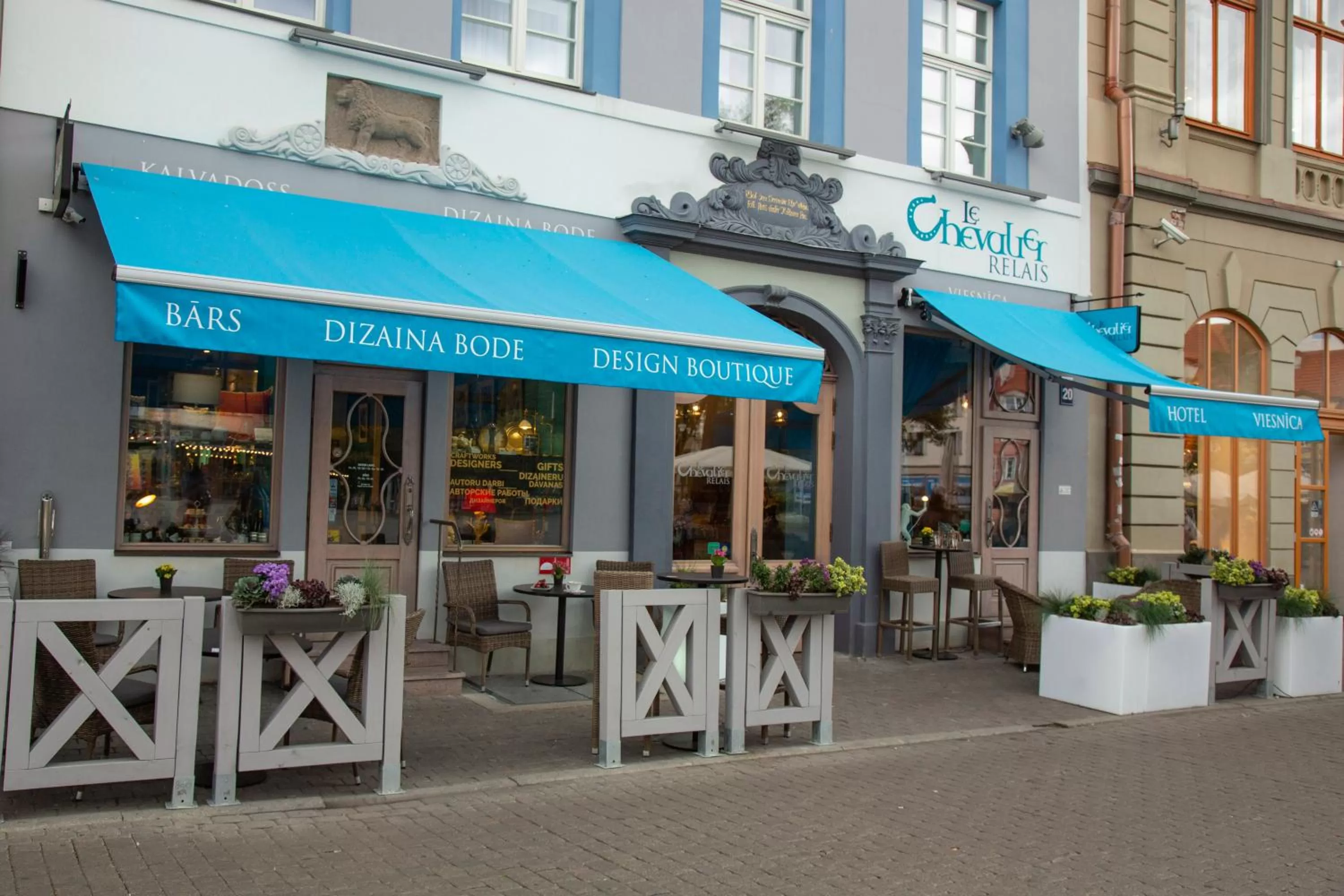 Patio in Relais Le Chevalier