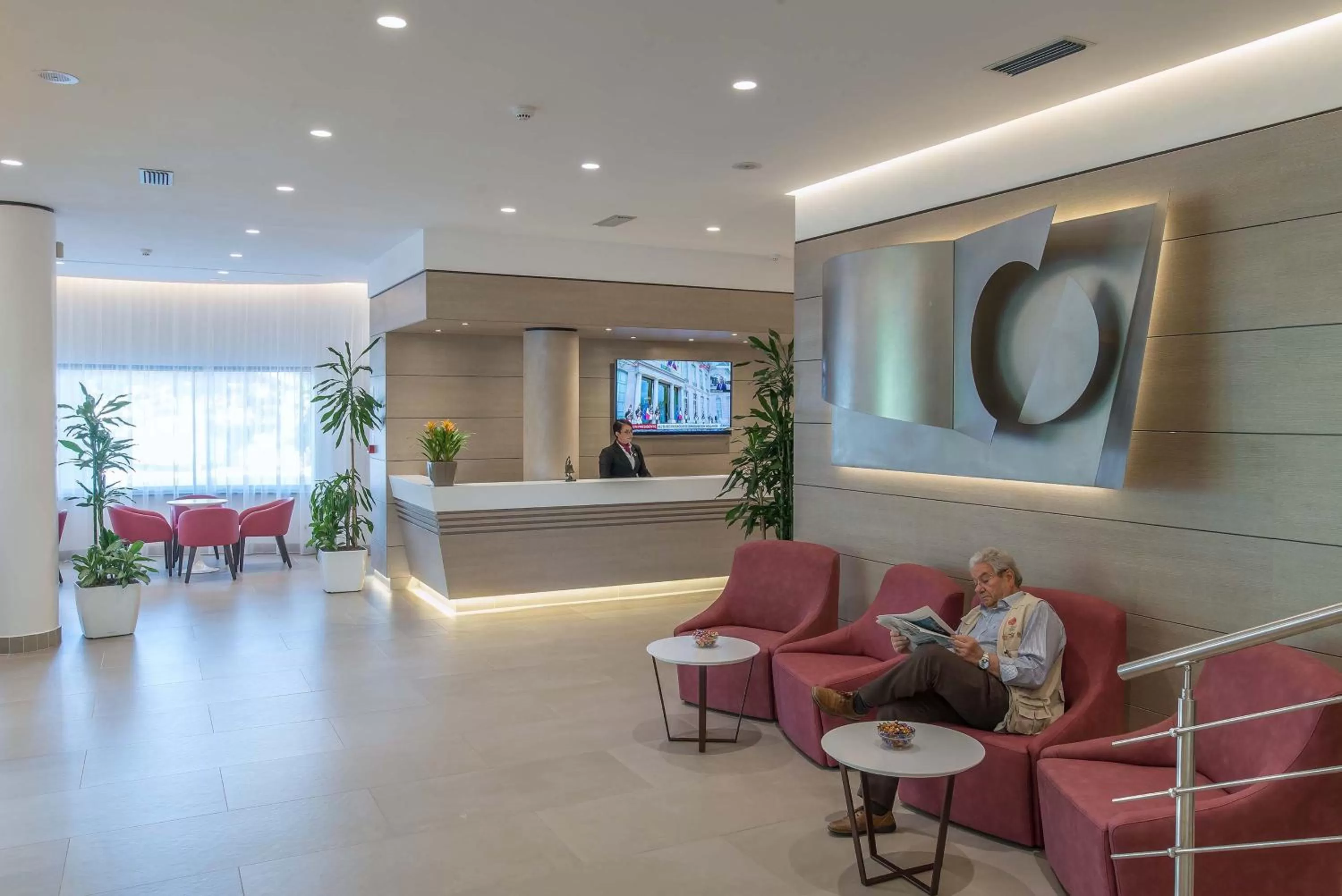 Lobby or reception in Hotel La Giocca