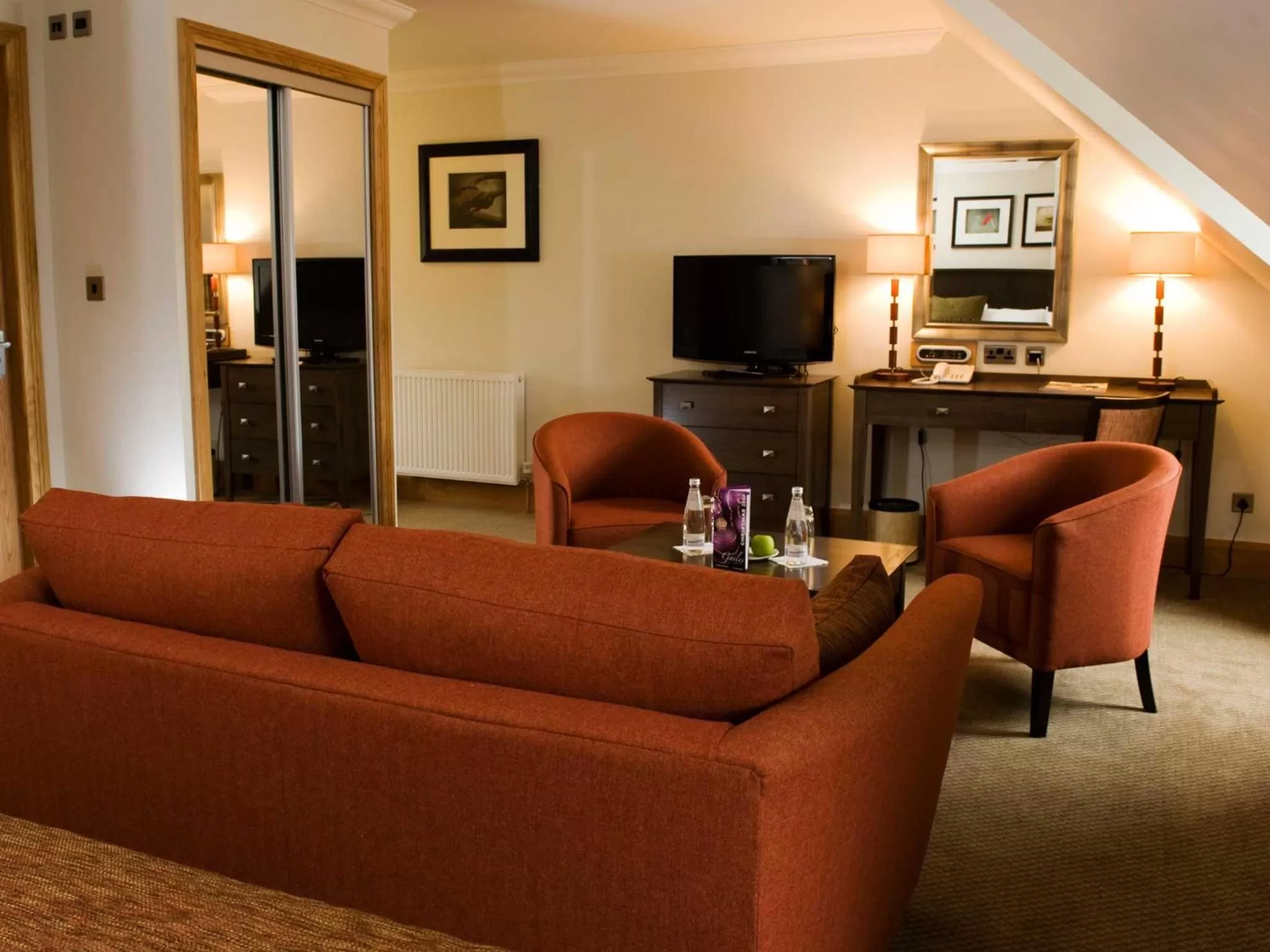 Seating area in The Loans Inn