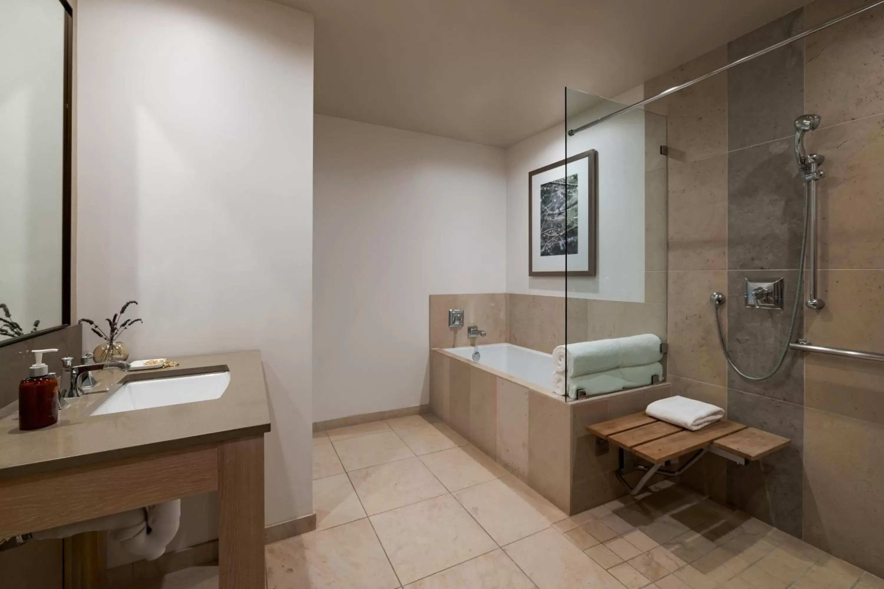Bathroom in Carmel Valley Ranch, in The Unbound Collection by Hyatt