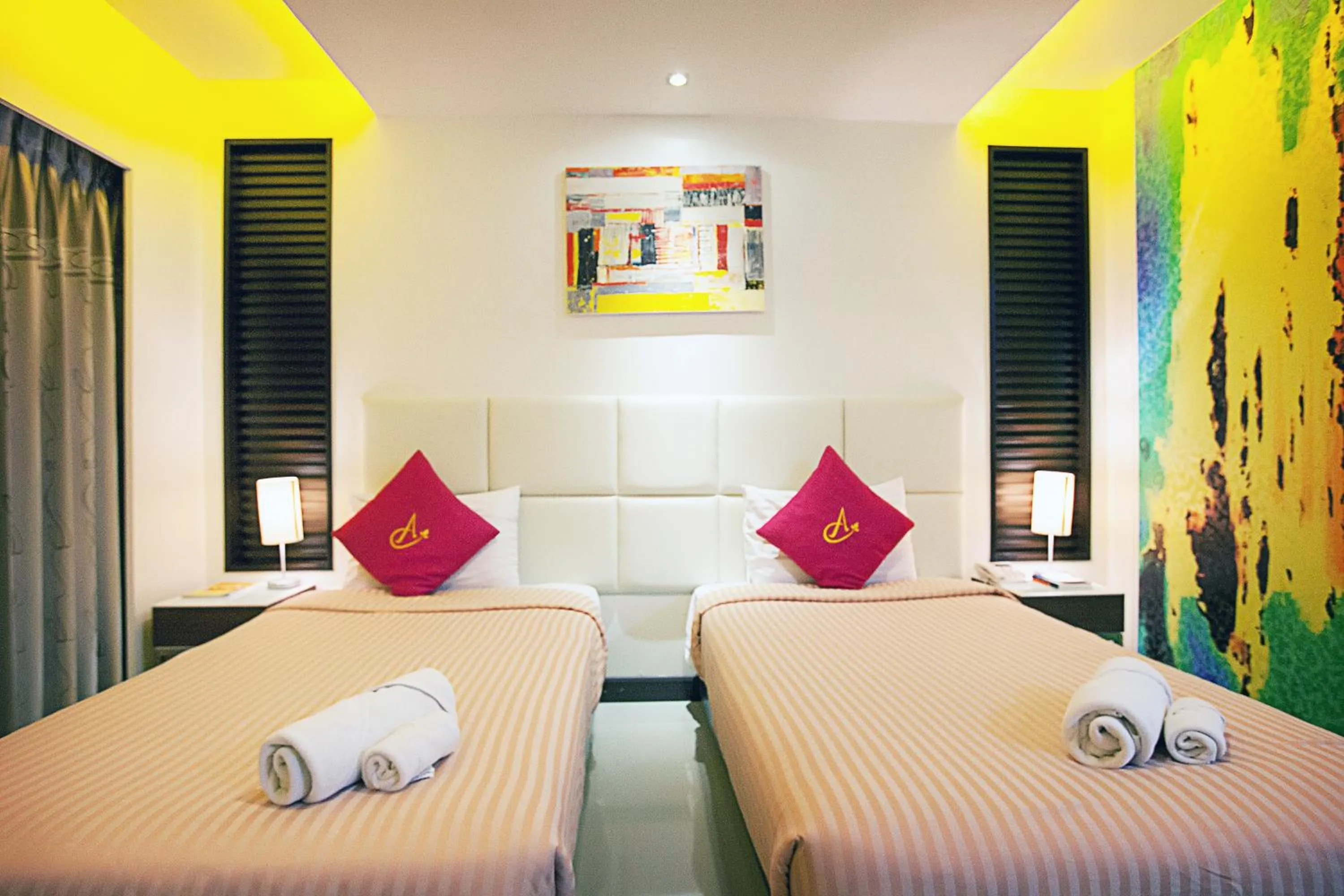 Bed in Ayara Grand Palace Hotel