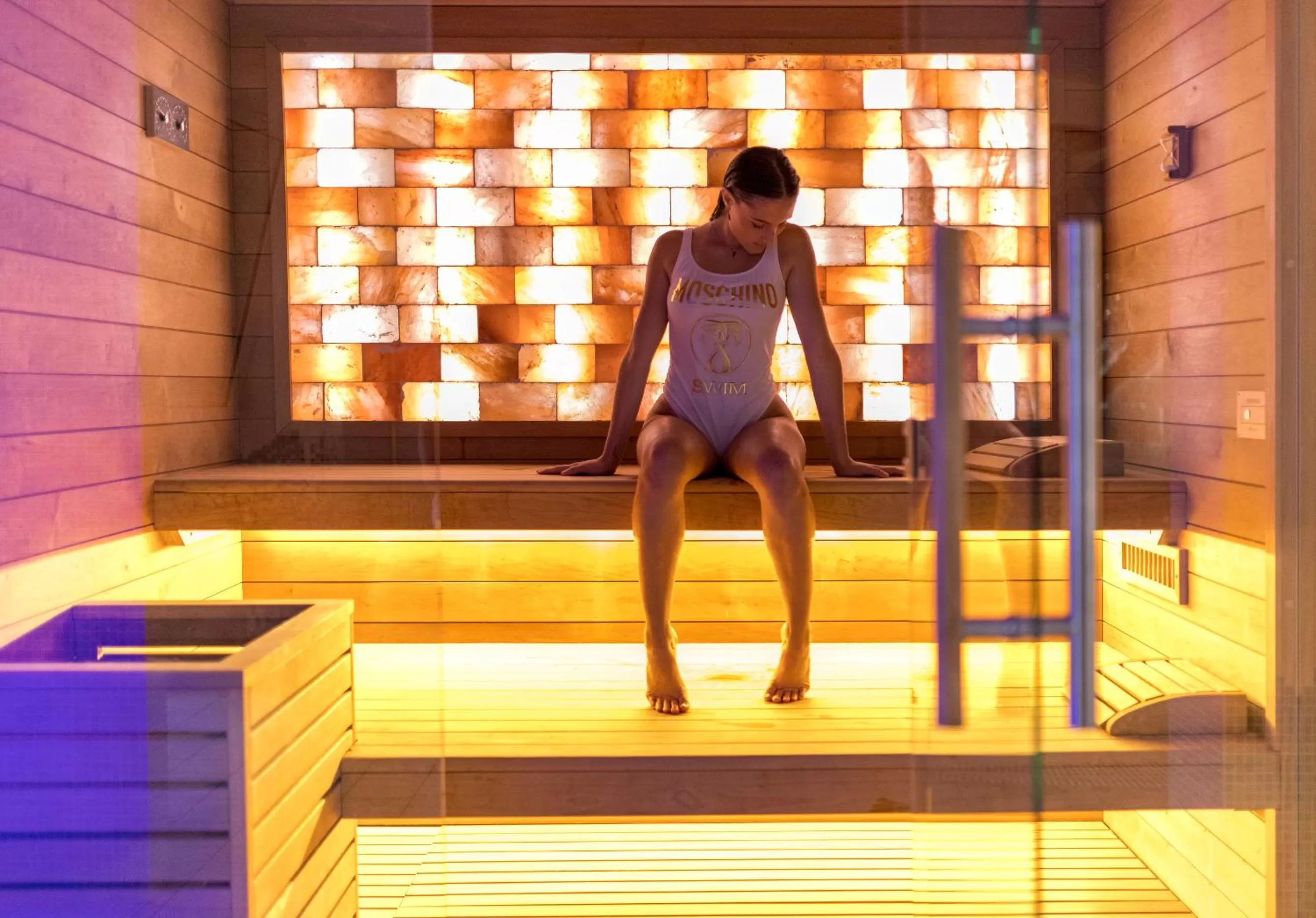 Sauna in Hotel Baia Imperiale