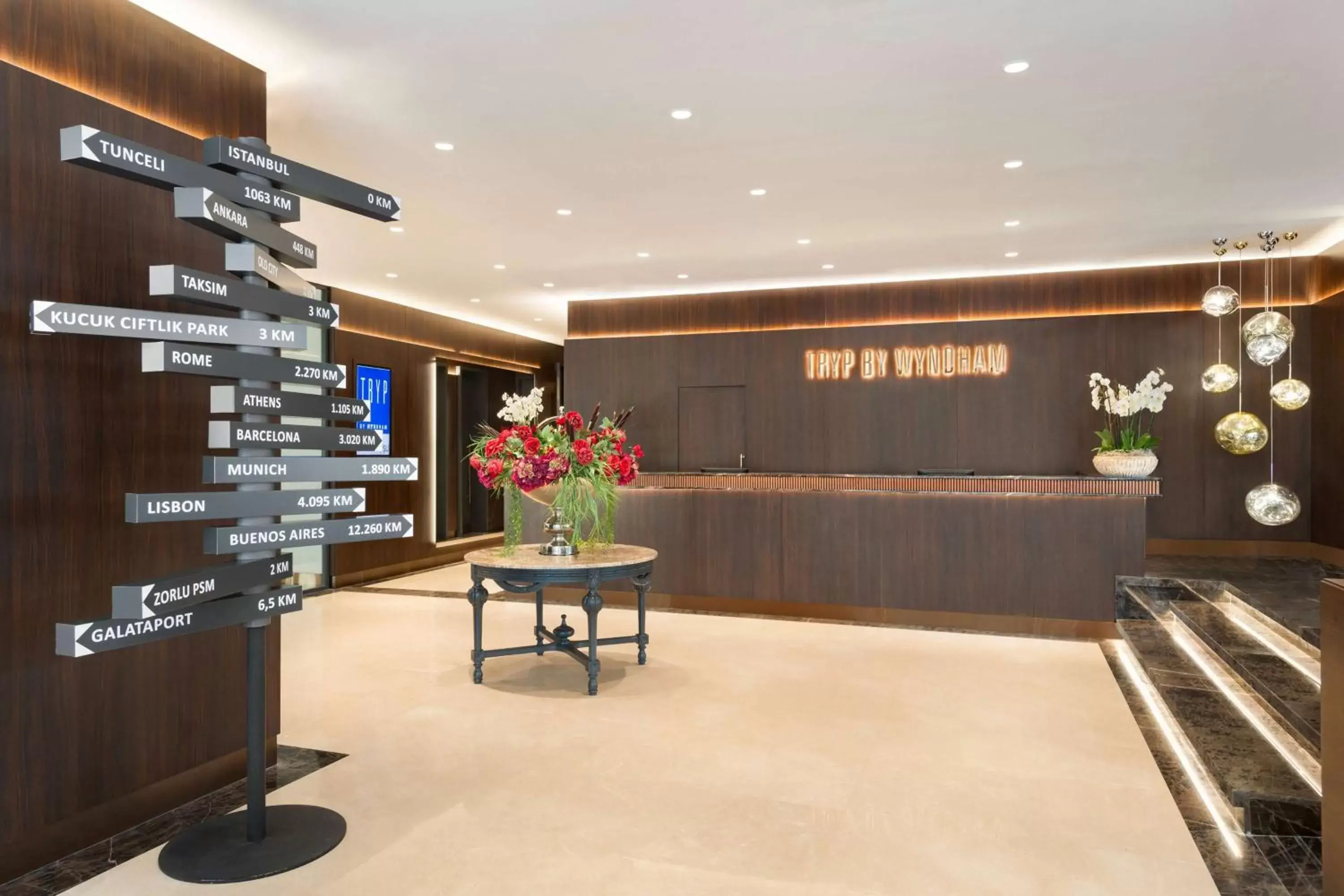 Lobby or reception, Lobby/Reception in TRYP By Wyndham Istanbul Sisli Hotel