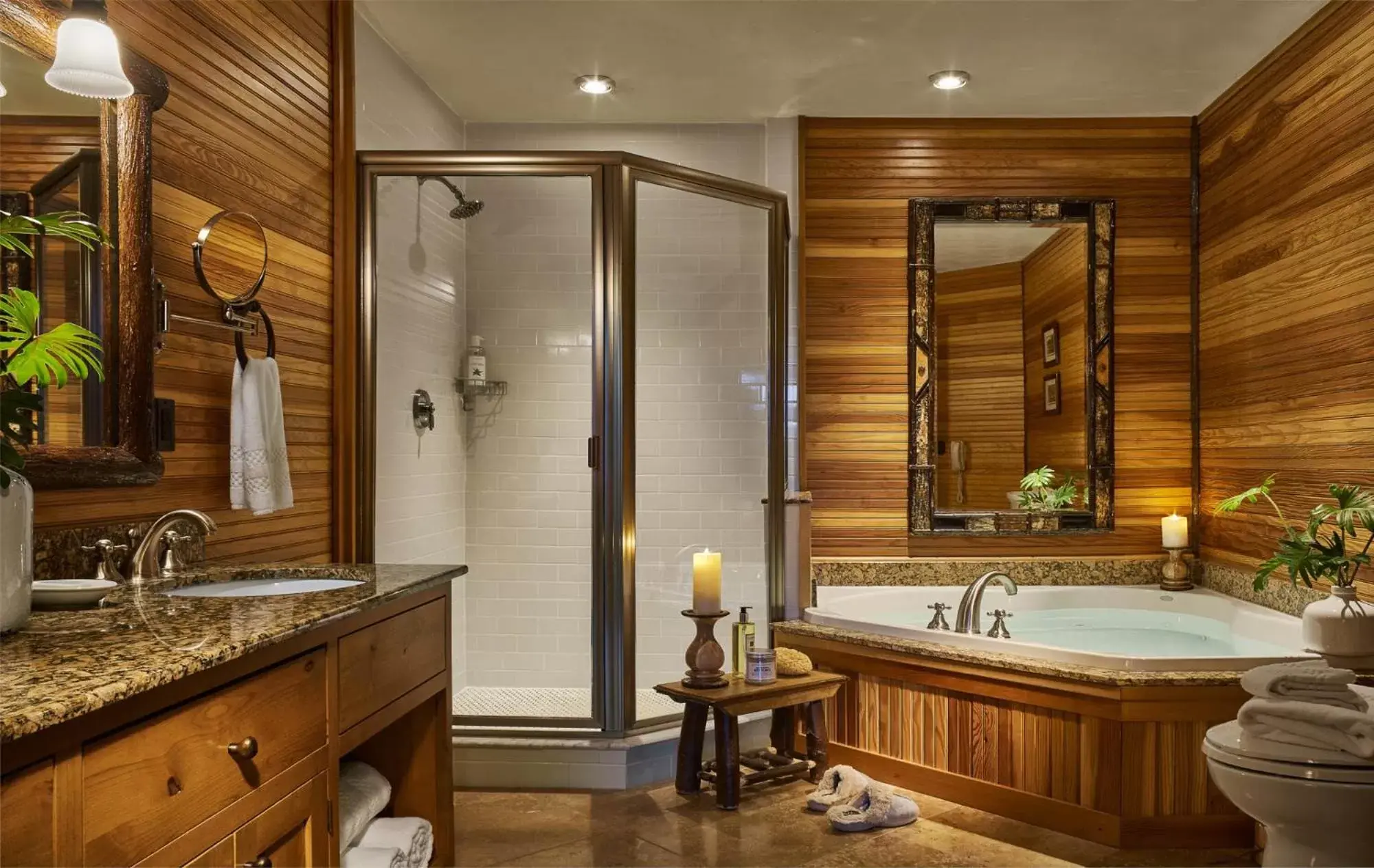 Bathroom in The Whiteface Lodge