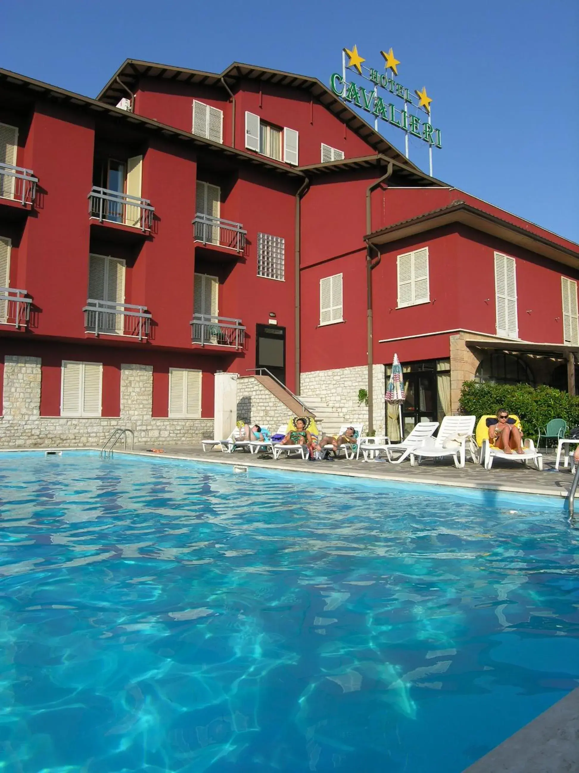 Swimming Pool in Hotel Cavalieri