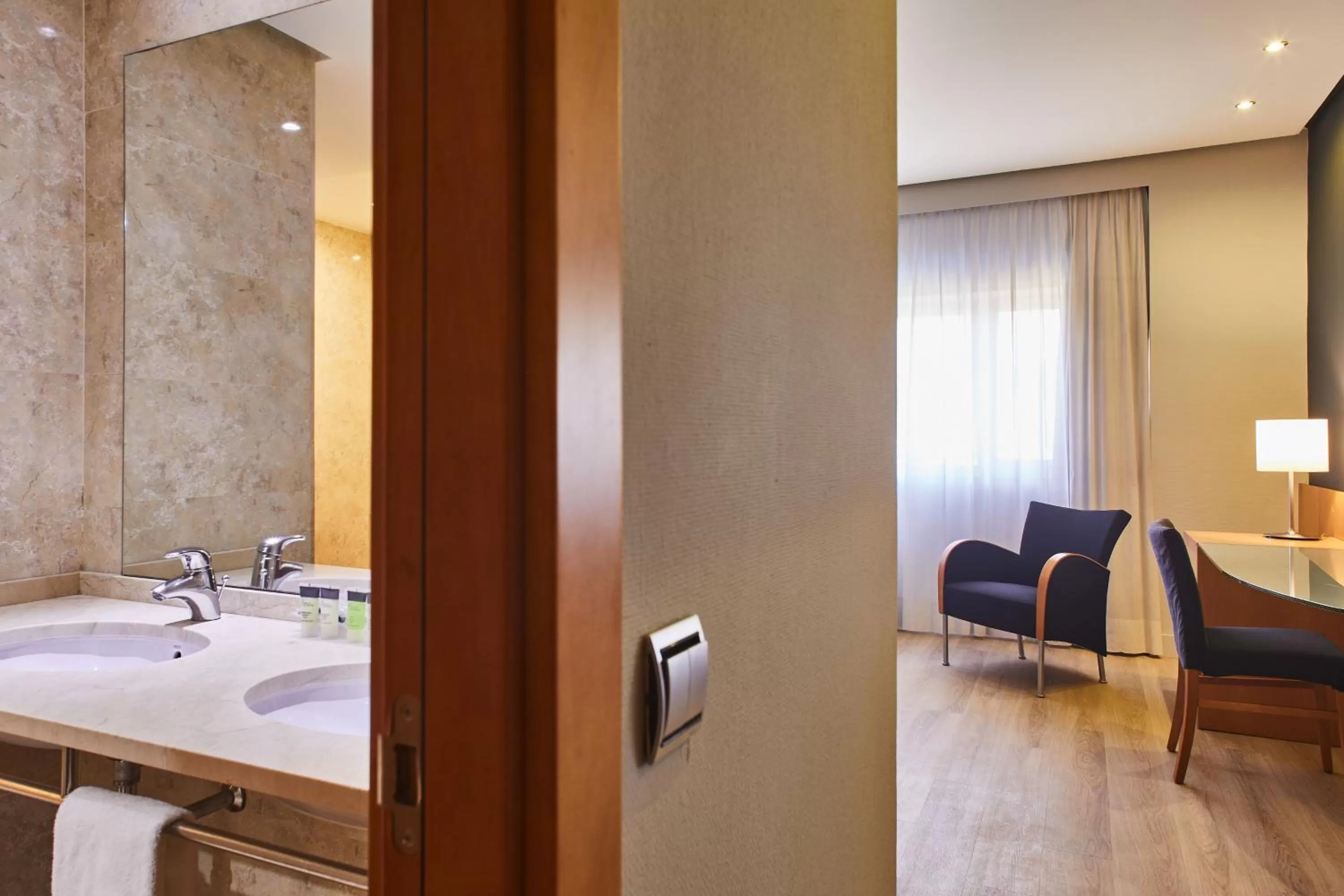 Bathroom in Silken Al-Andalus Palace