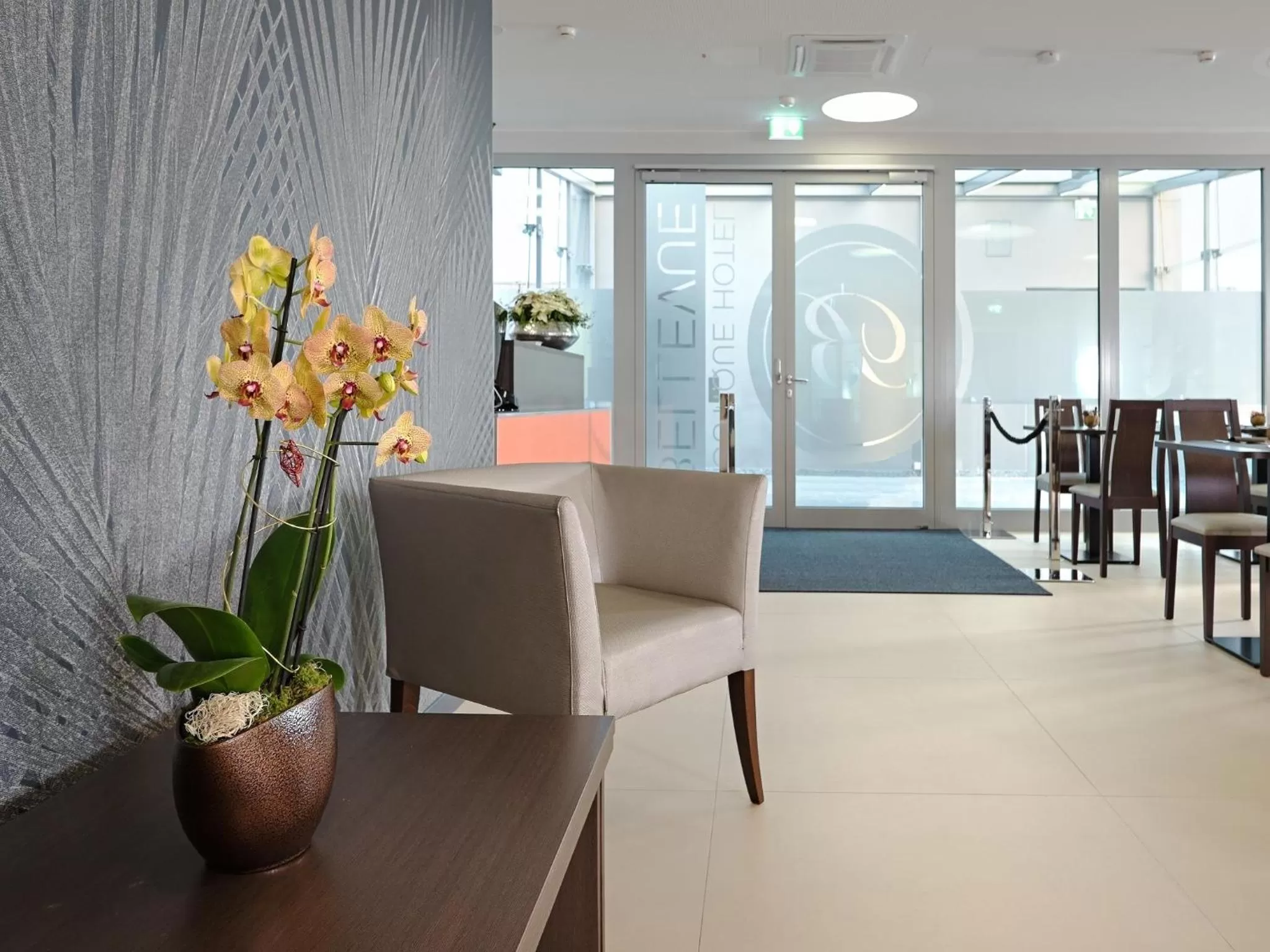 Seating area in Boutique Hotel Bellevue Rheinfelden / Basel