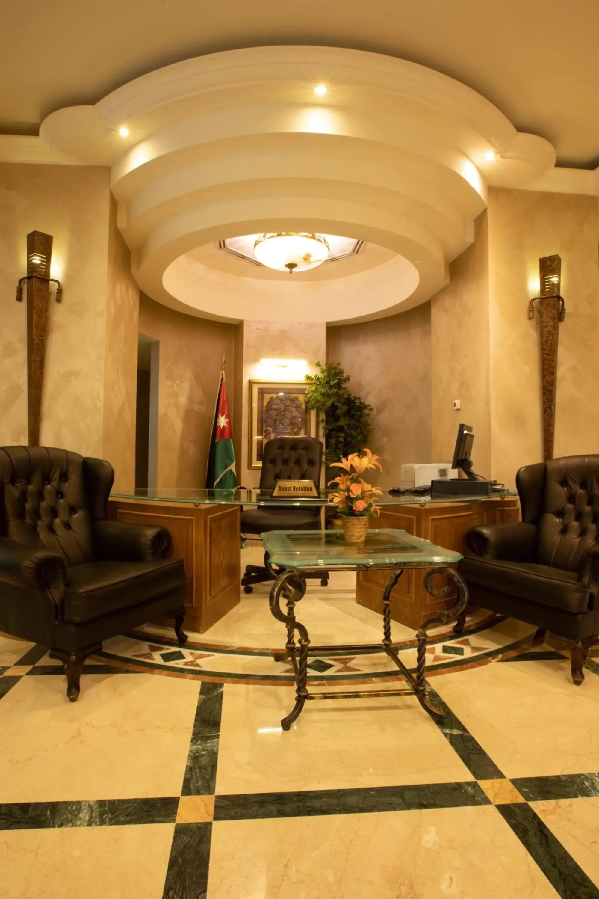 Lobby or reception, Lobby/Reception in Bristol Amman Hotel