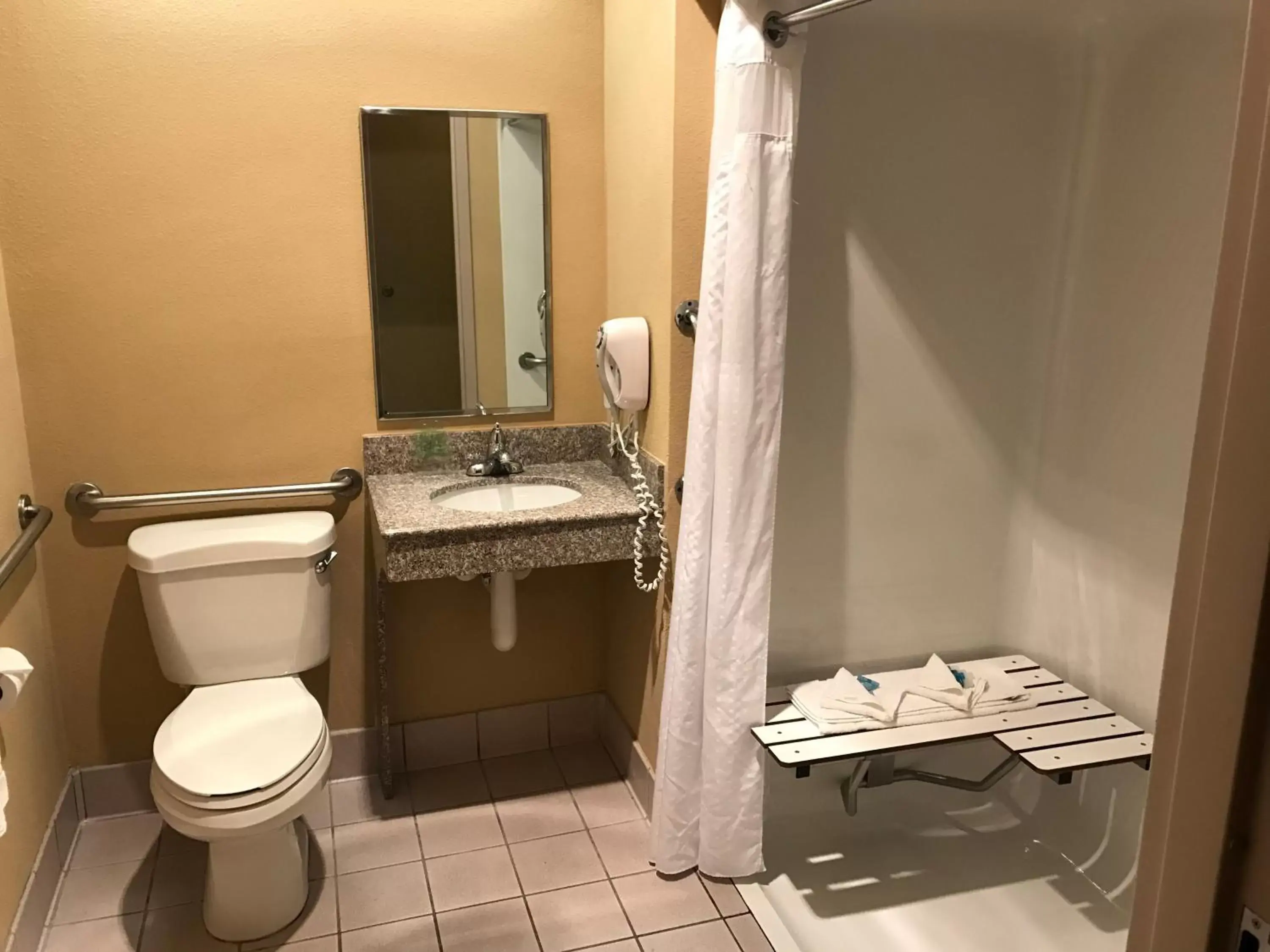 Photo of the whole room, Bathroom in Holiday Inn Express Metropolis, an IHG Hotel
