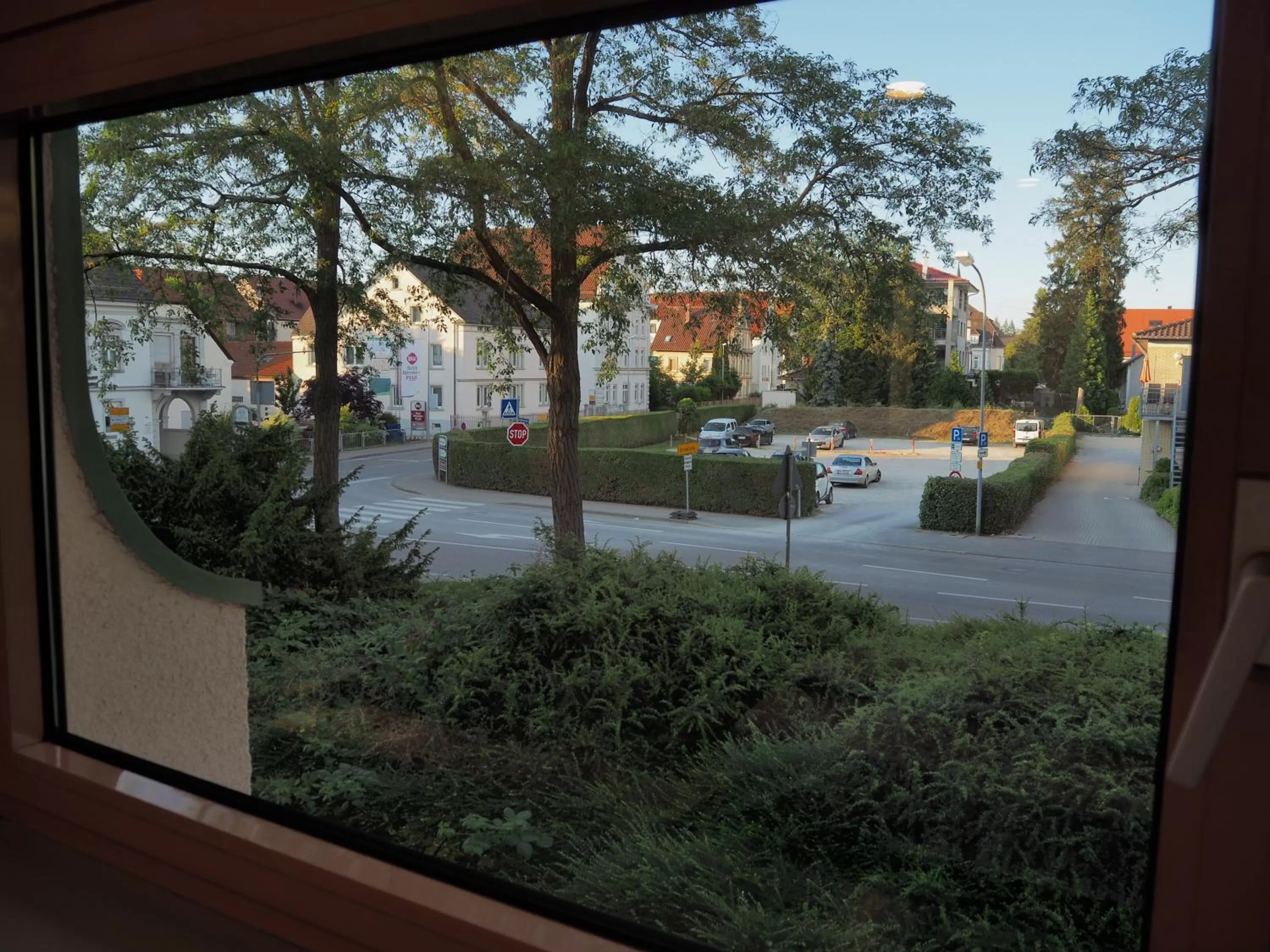 Quiet street view in Hotel „Zur Linde“