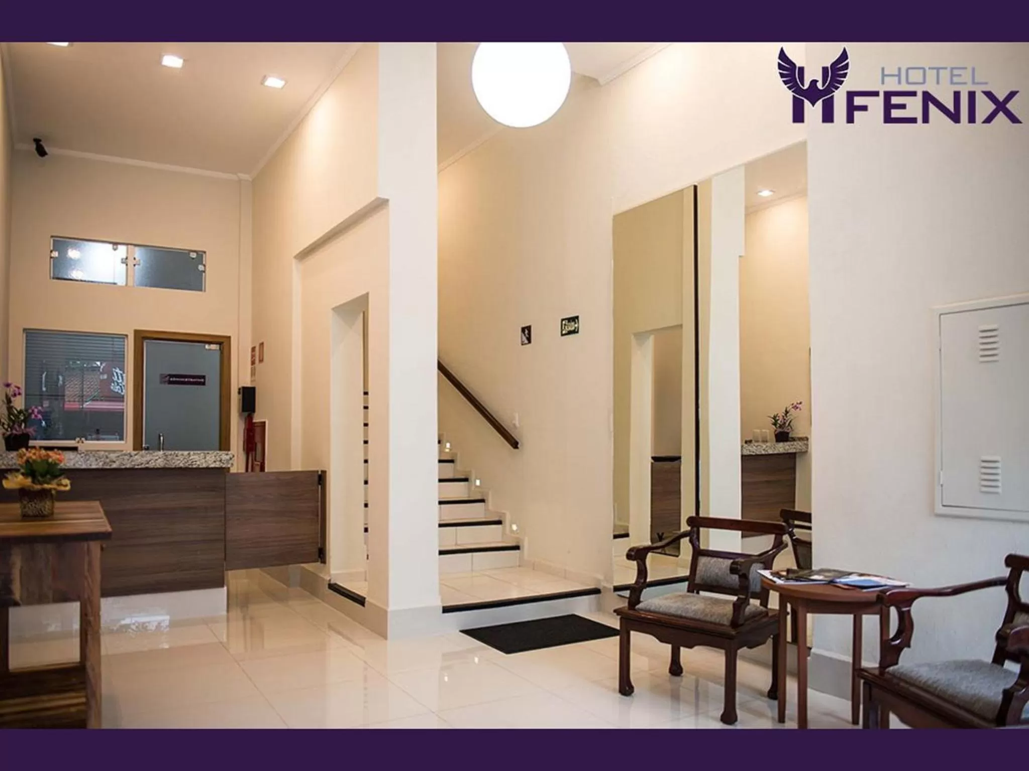 Lobby or reception in Hotel Fenix