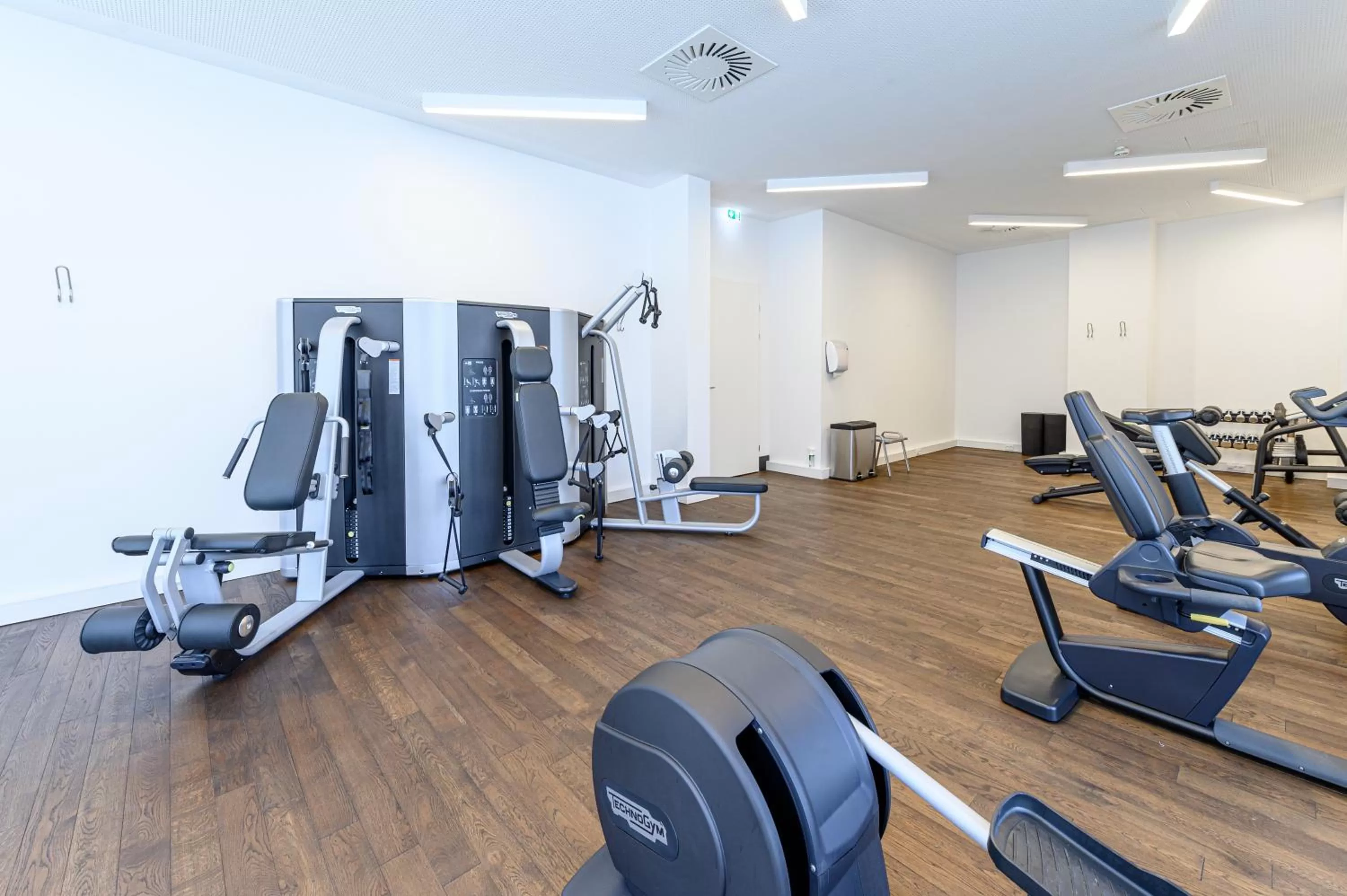 Fitness centre/facilities in Hotel Caroline