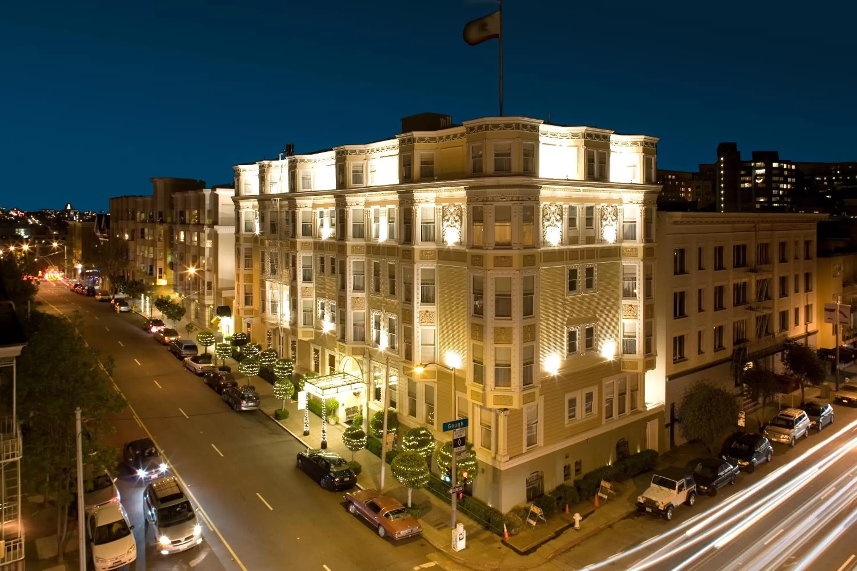 Facade/entrance in Hotel Majestic