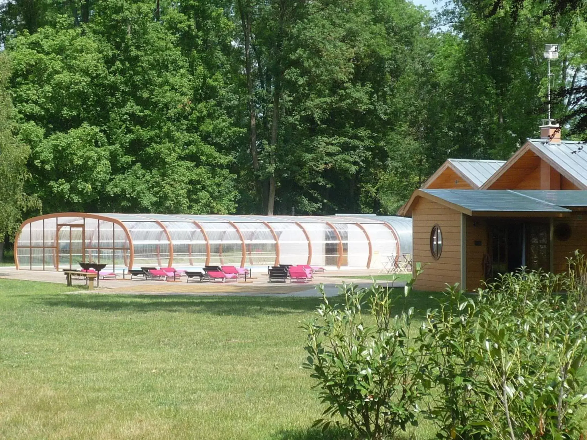 View (from property/room), Property Building in Le Village de la Champagne - Slowmoov