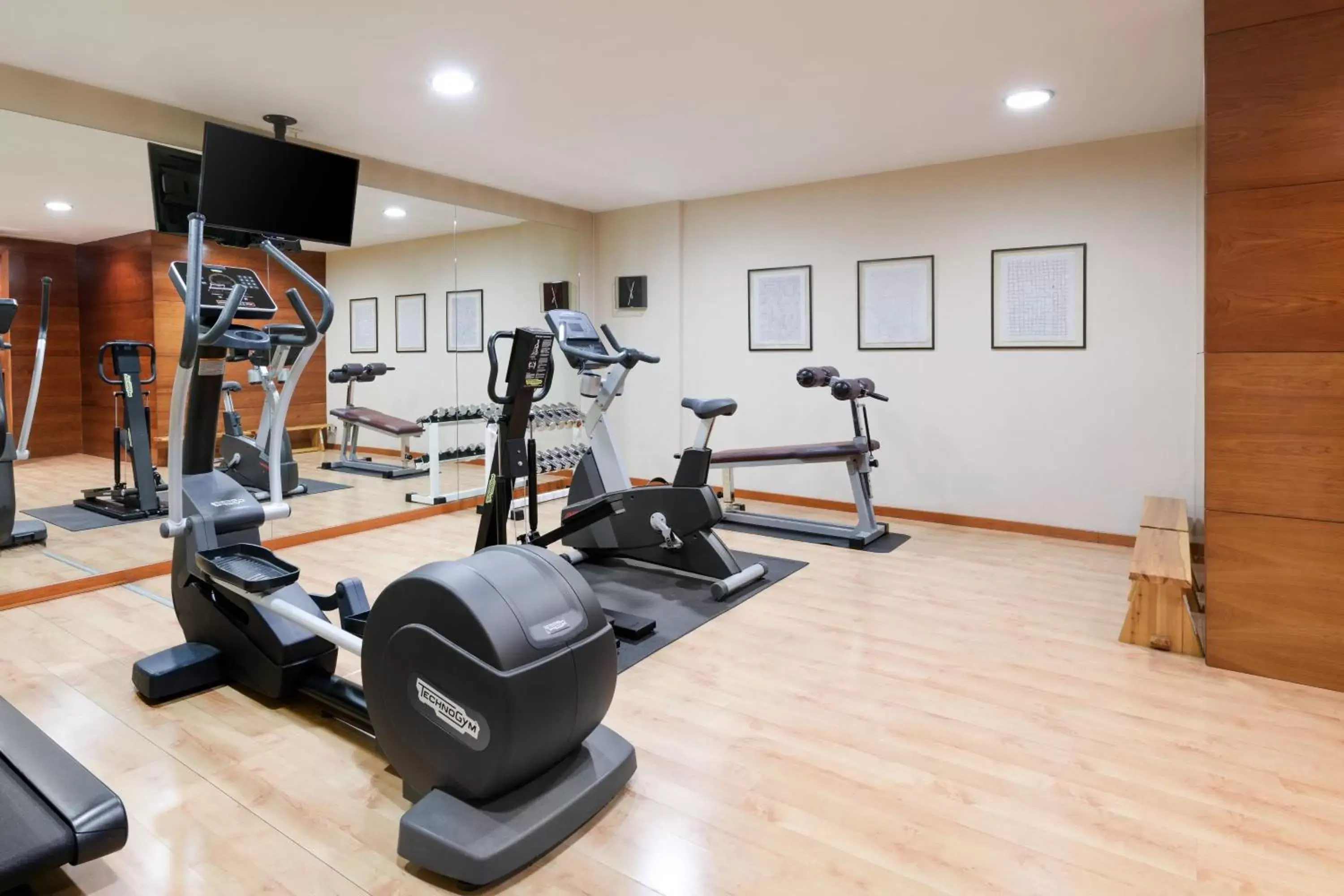 Fitness centre/facilities, Fitness Center/Facilities in AC Hotel Palencia by Marriott