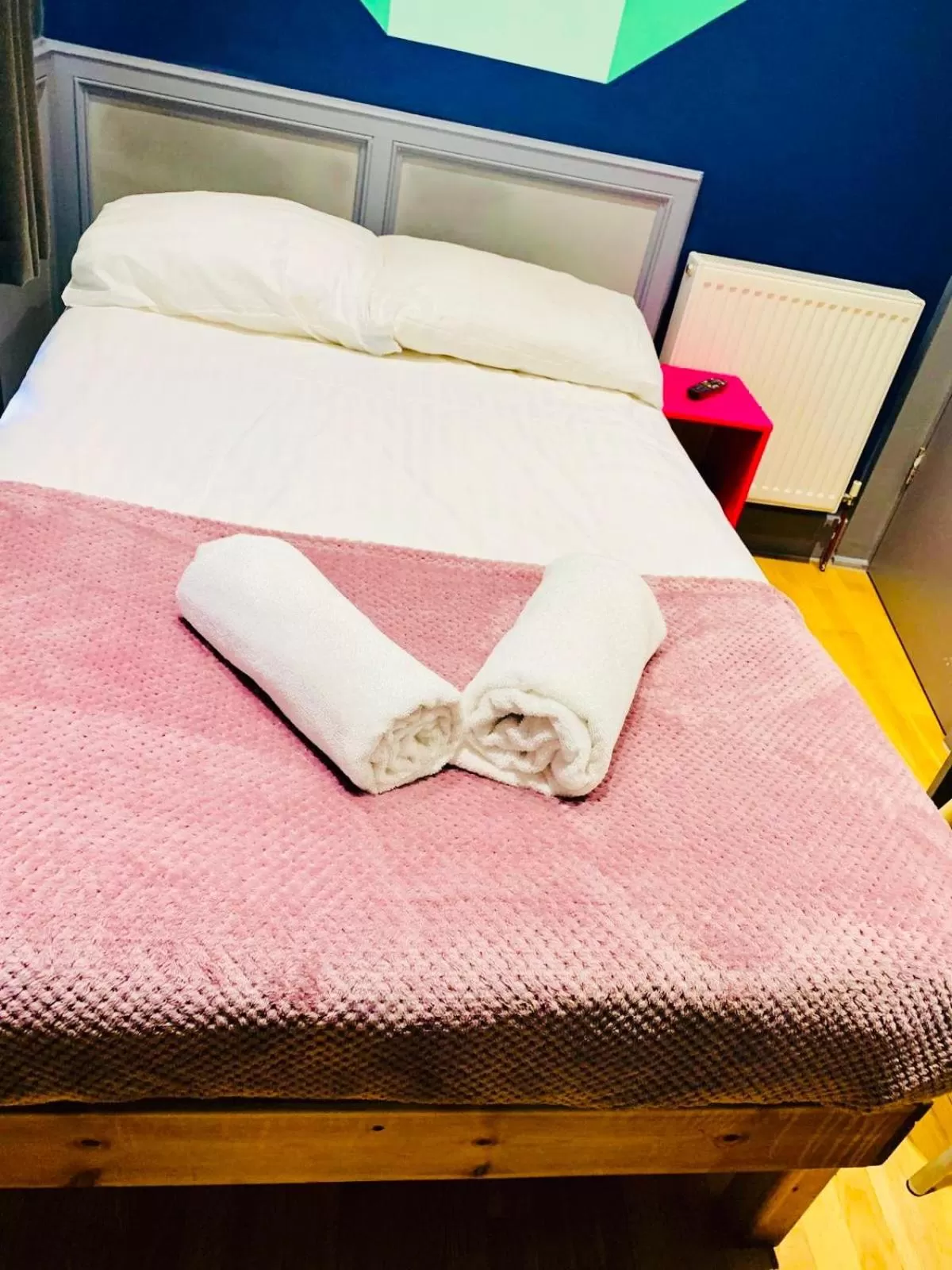 Bed in KX Rooms Kings Cross