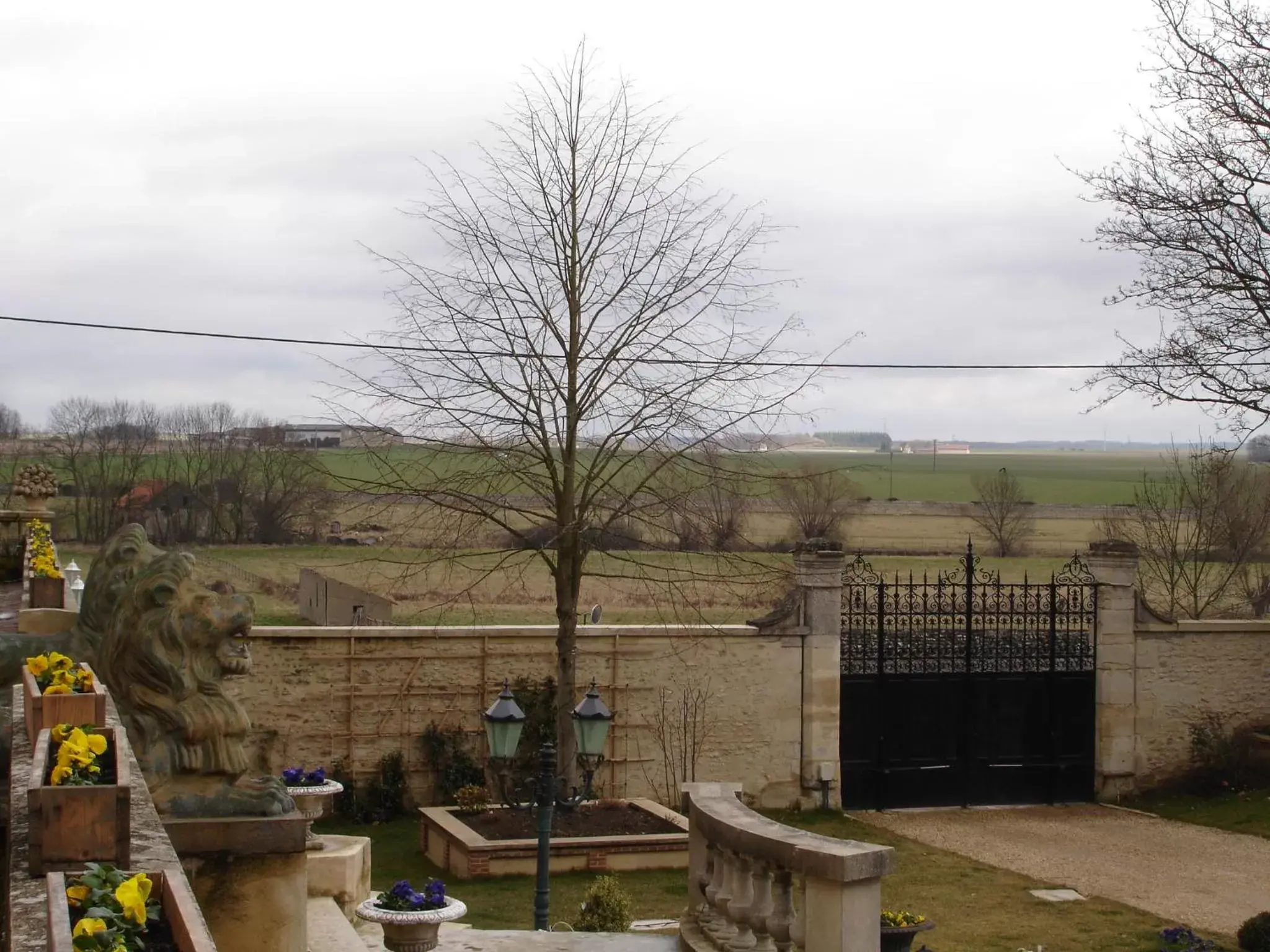 Facade/entrance in Château du Jard