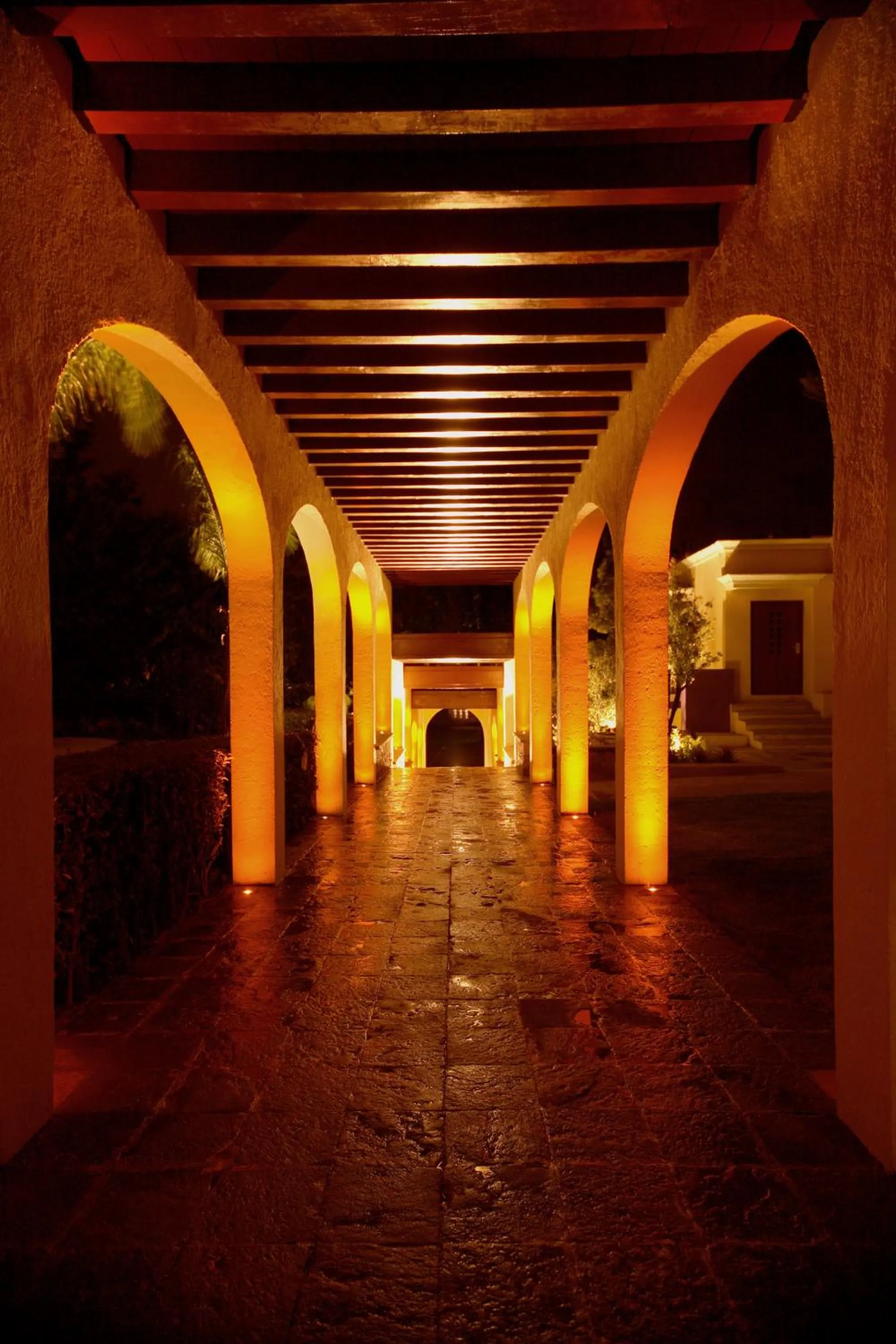 Garden in Hotel Ex-Hacienda San Xavier