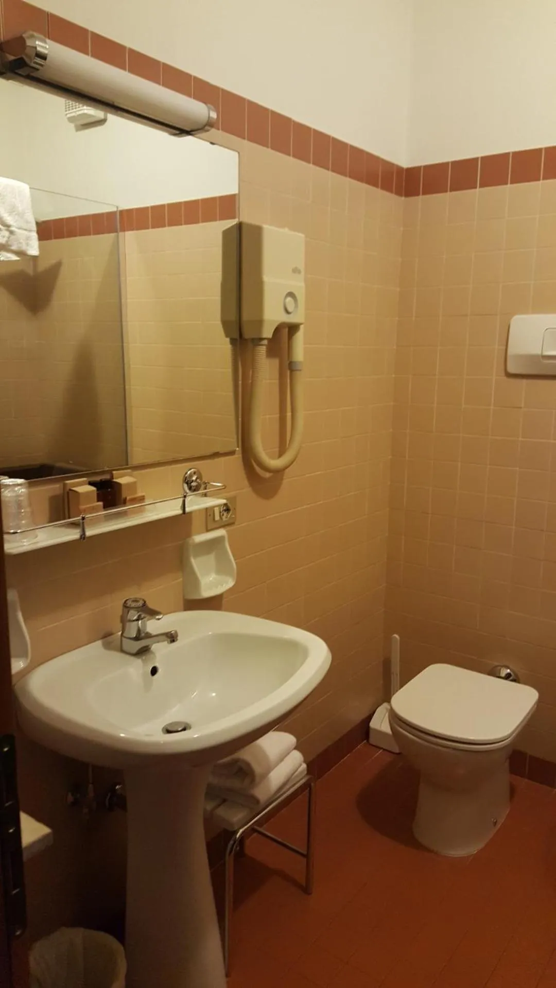 Shower in Hotel Cristallo