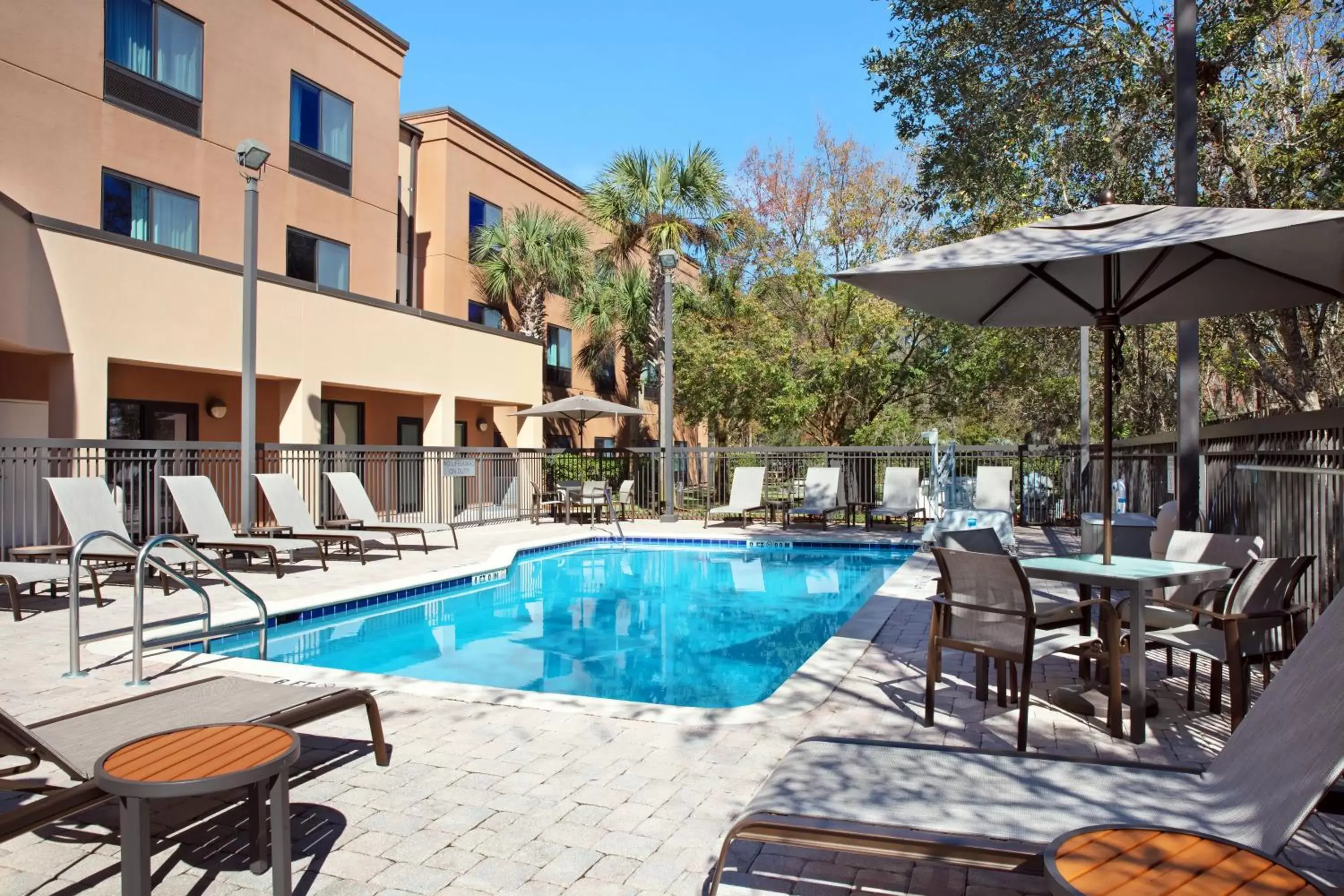 Swimming Pool in Courtyard by Marriott St. Augustine I-95