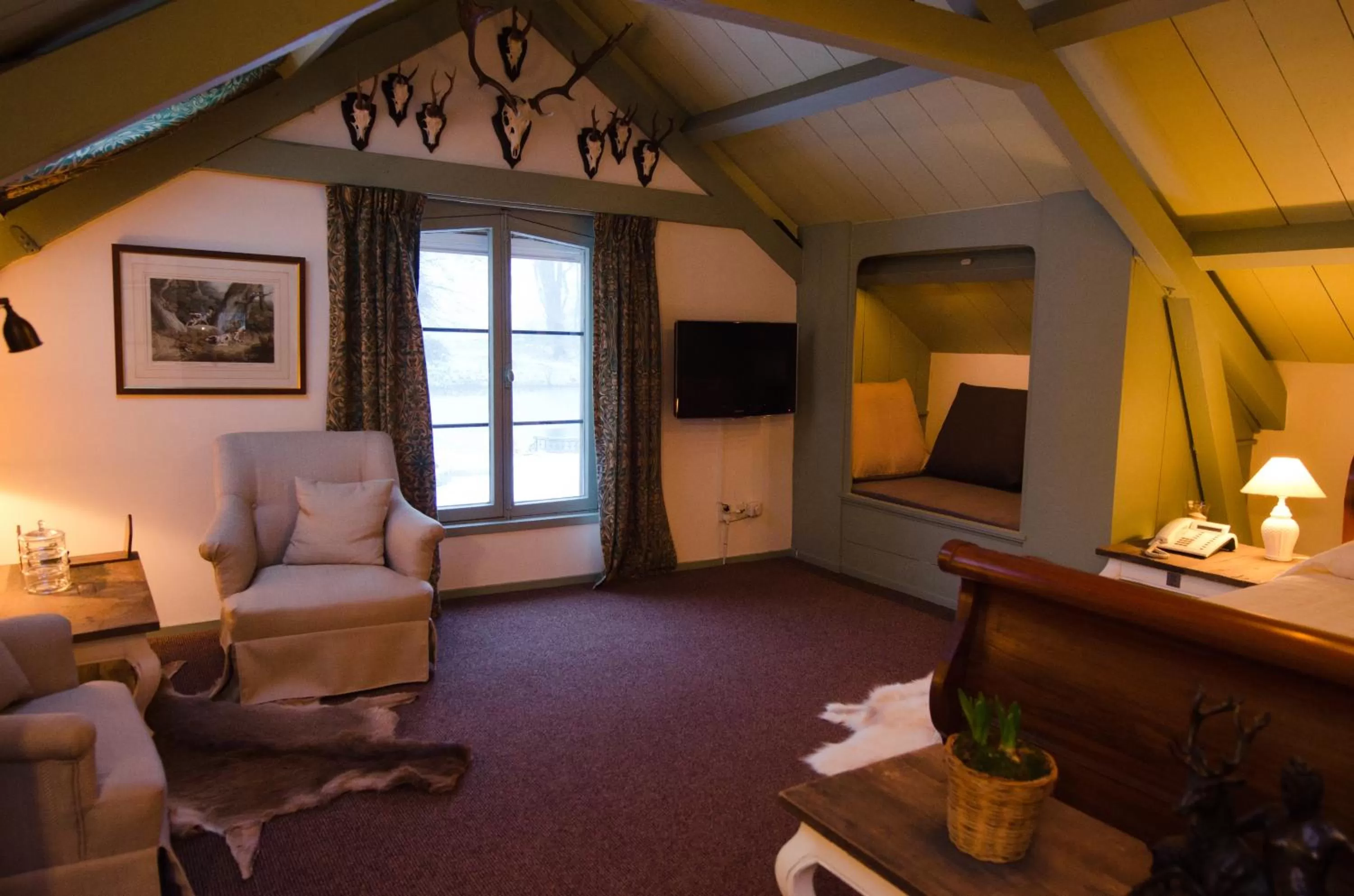 Seating Area in B&B en SPA Landgoed Matanze