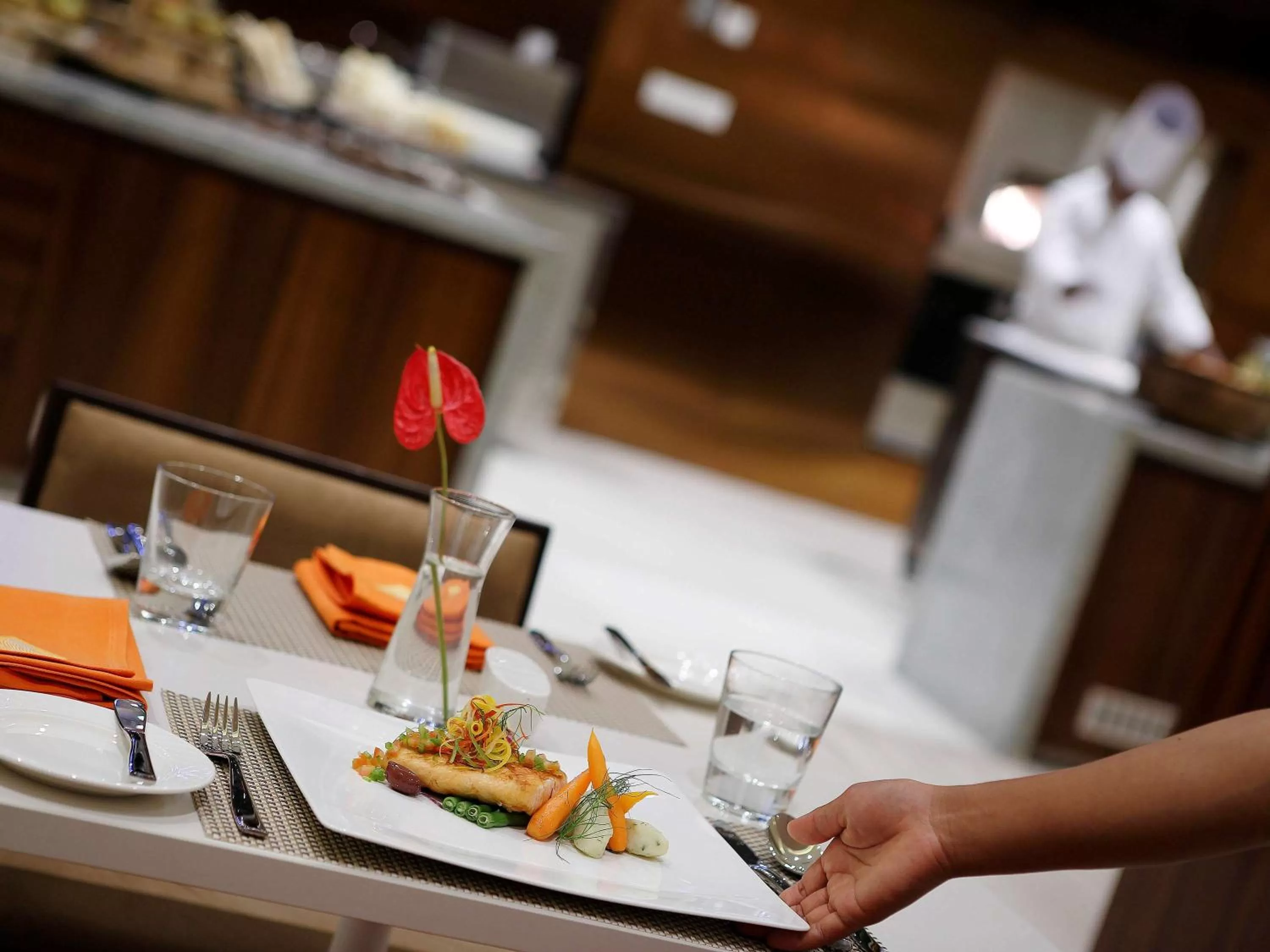 Restaurant/places to eat in Novotel Chennai OMR