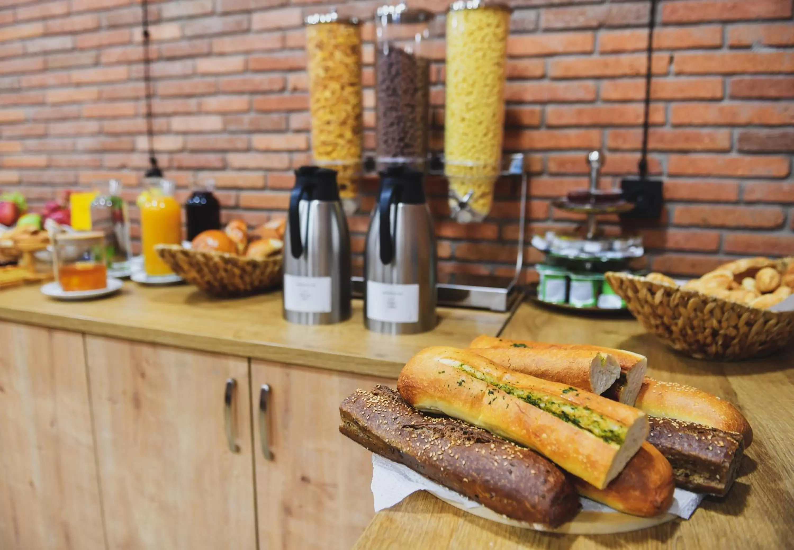 Continental breakfast in Address Boutique Hotel