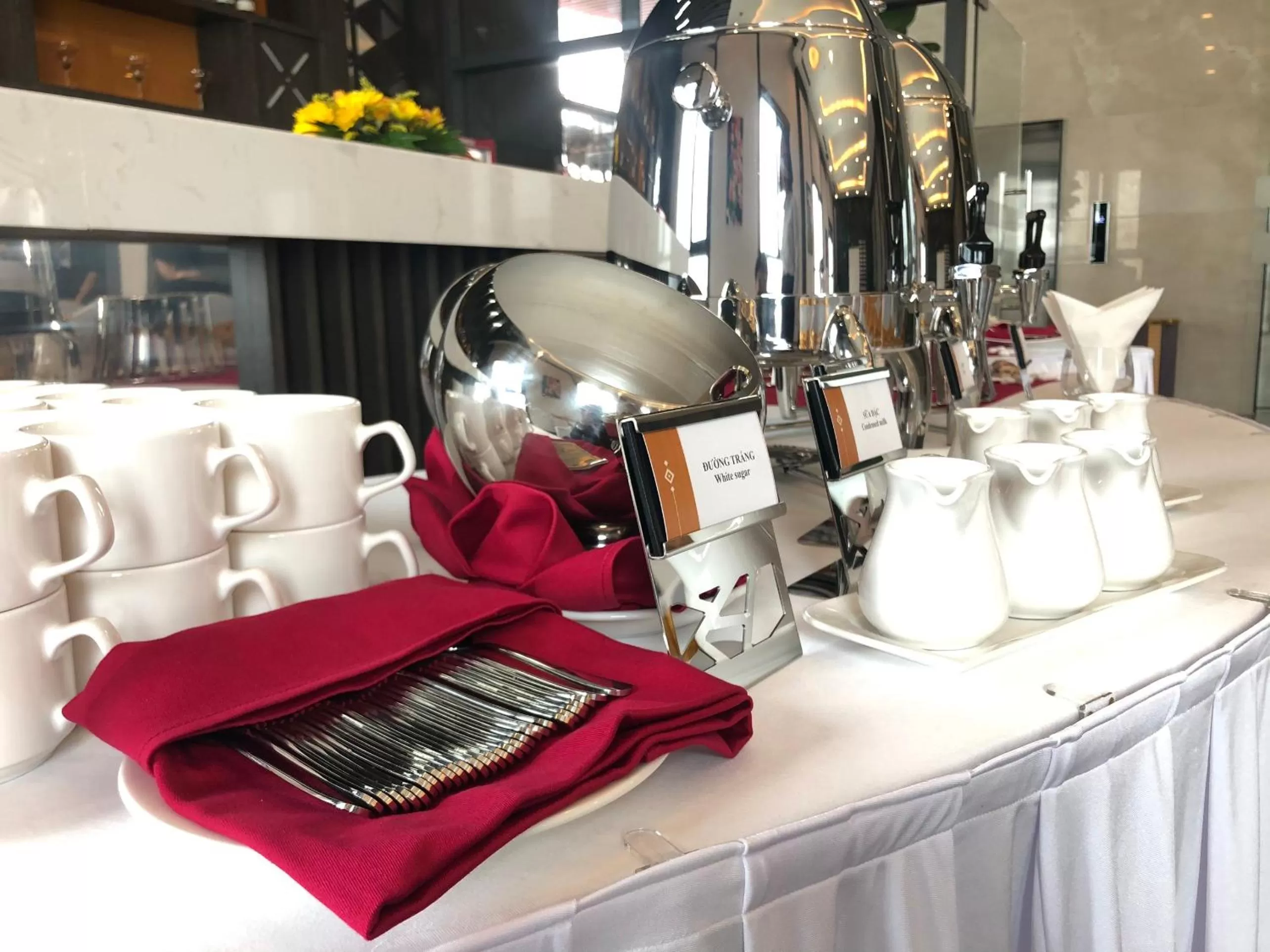 Food in Muong Thanh Luxury Saigon Hotel