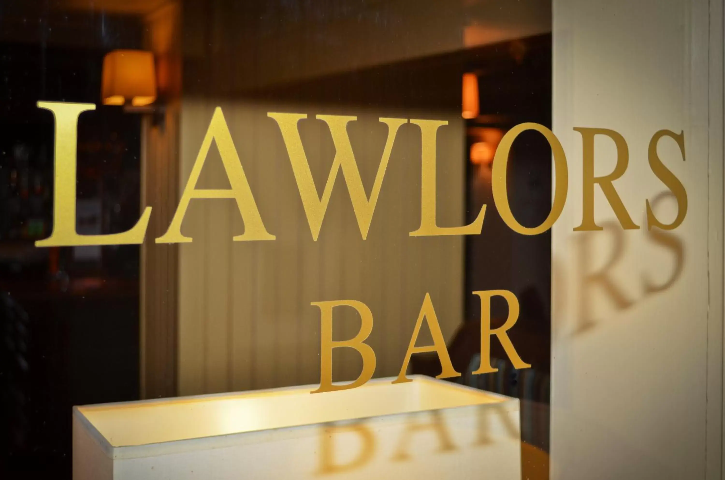 Lounge or bar, Property Logo/Sign in Lawlors Hotel