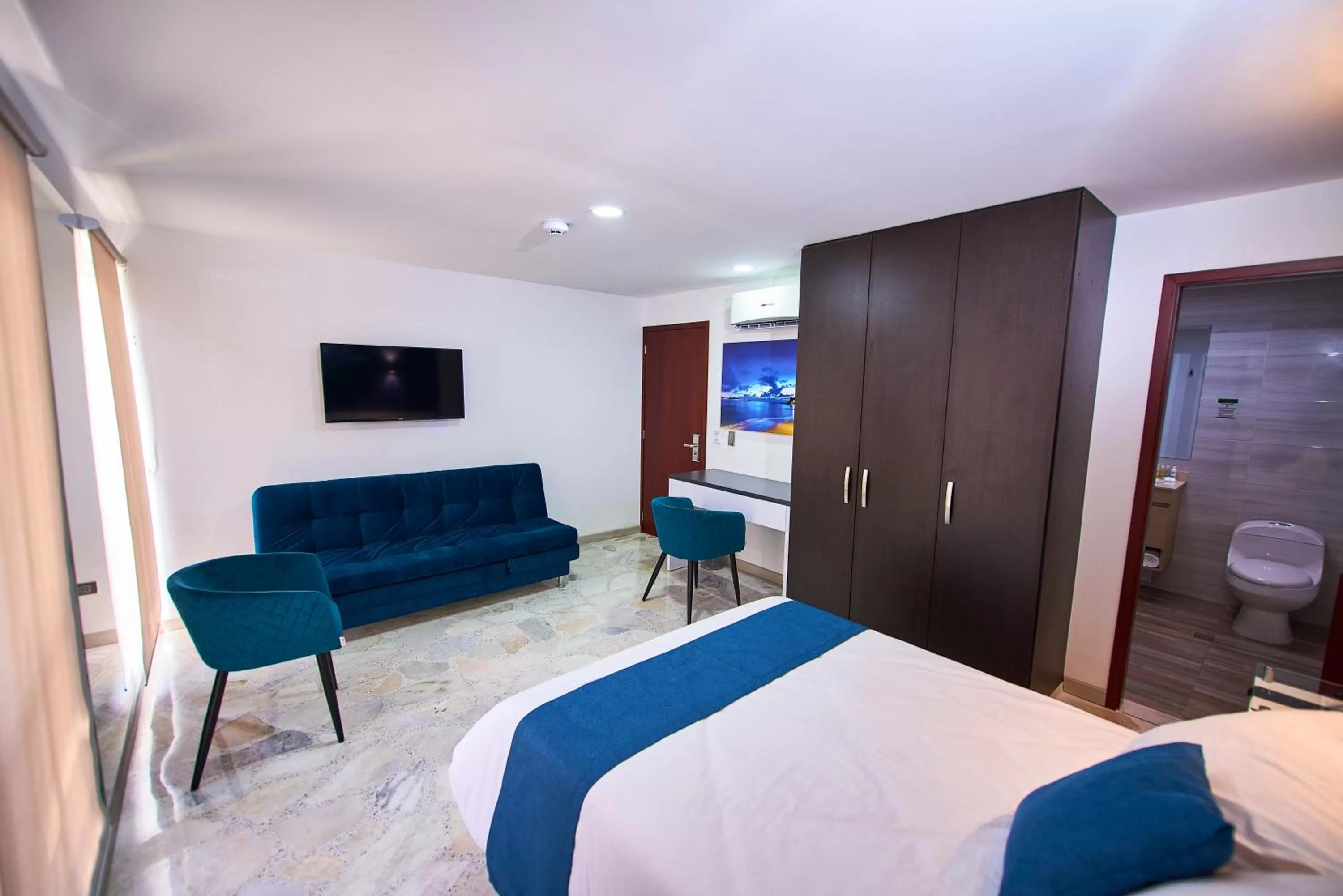 Bed in Casa Esmeralda Hotel Boutique