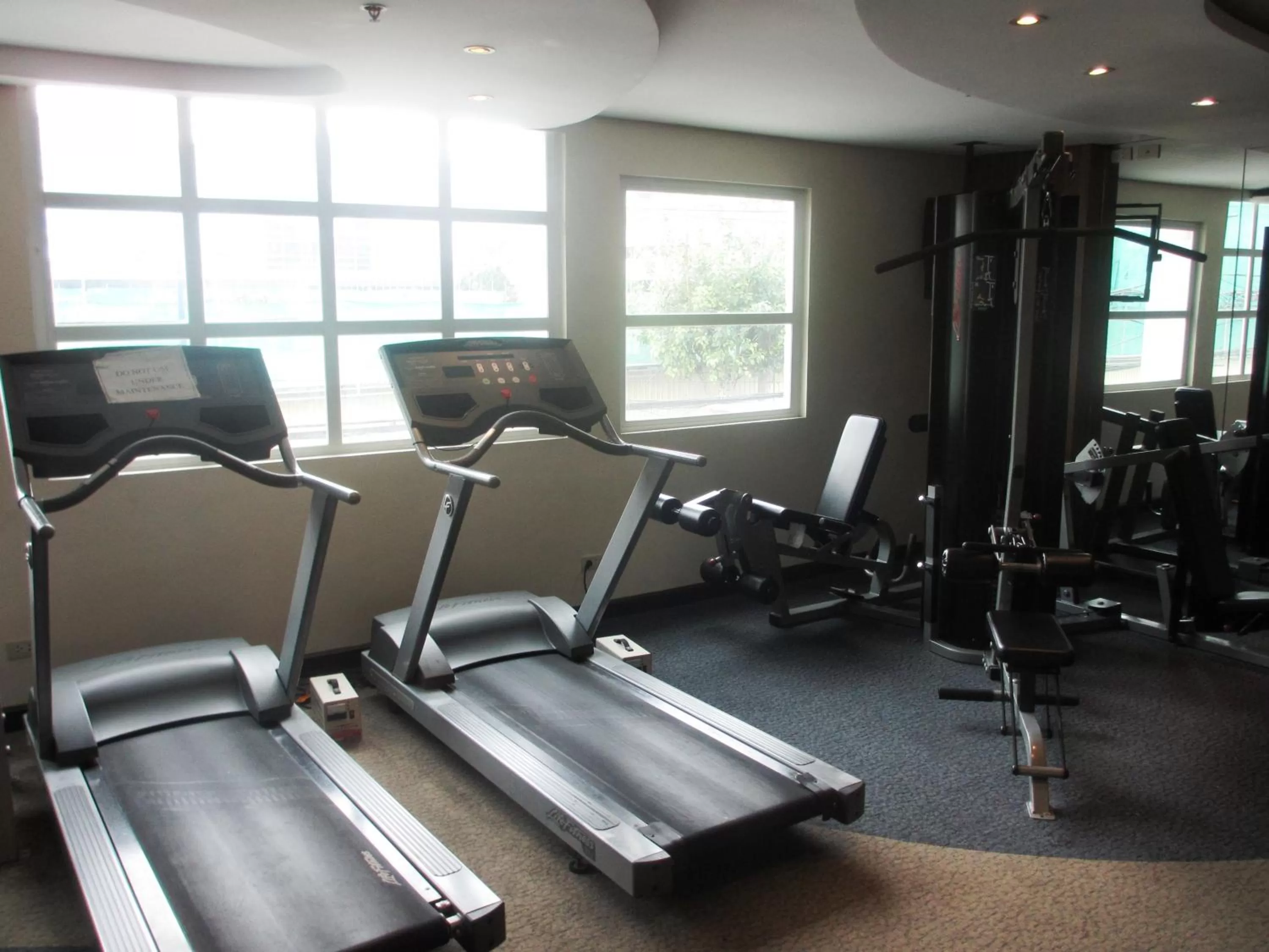 Fitness centre/facilities in Crown Regency Hotel Makati