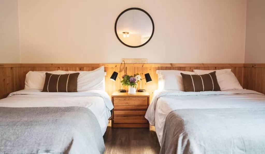 Bed in Barefoot Villas and Retreat