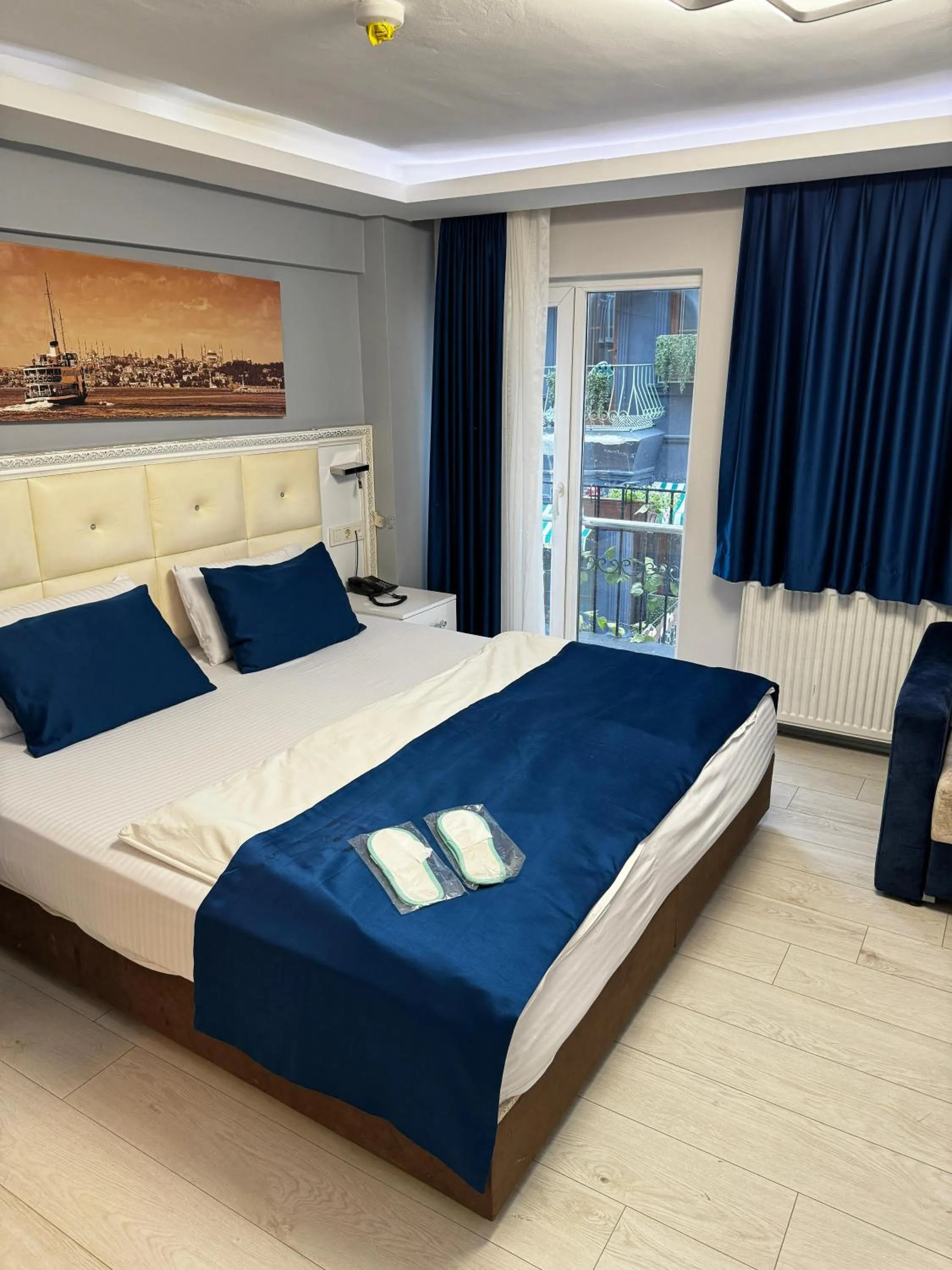 Bed in Taksim Istiklal Suites